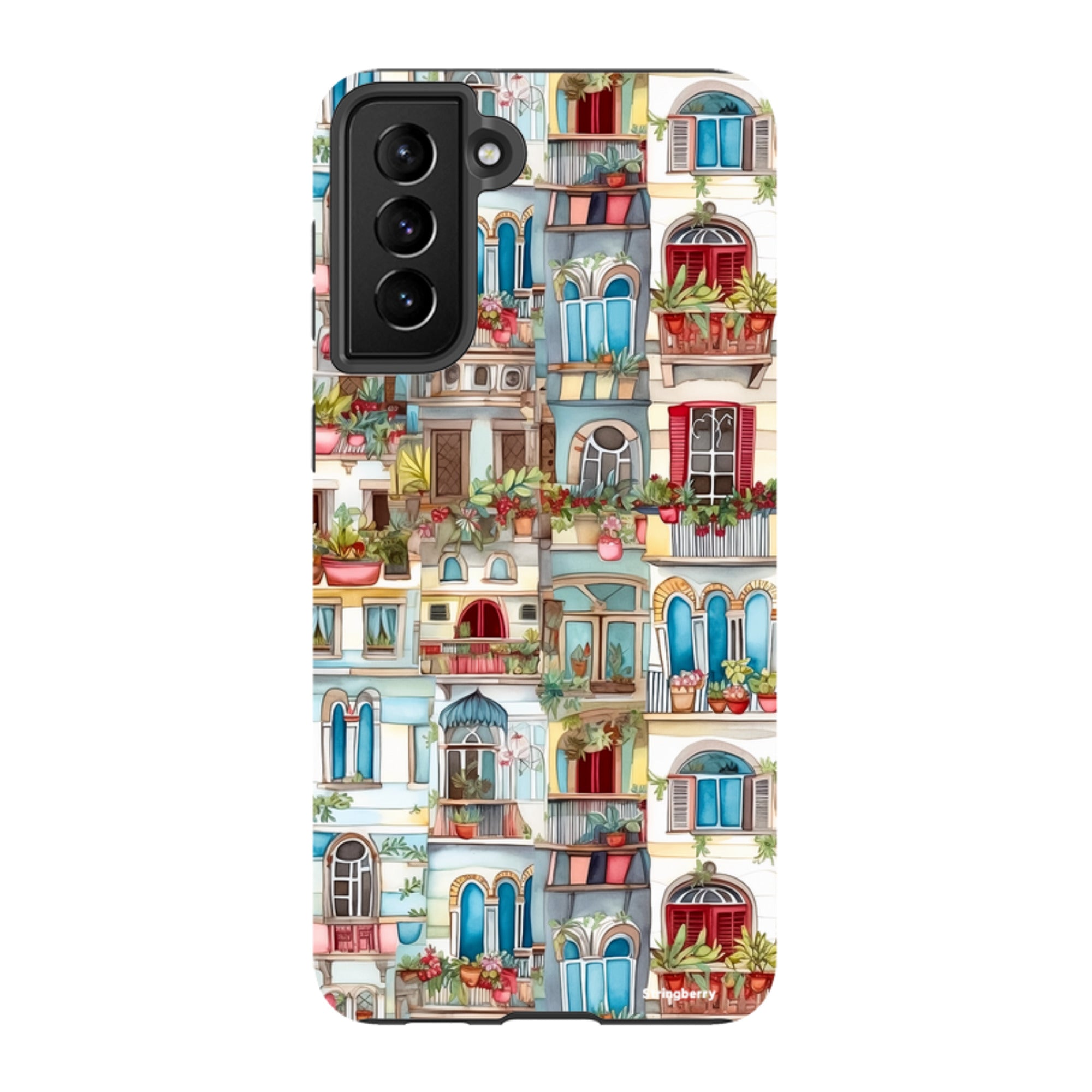 Samsung Tough Case - Floral Balcony II