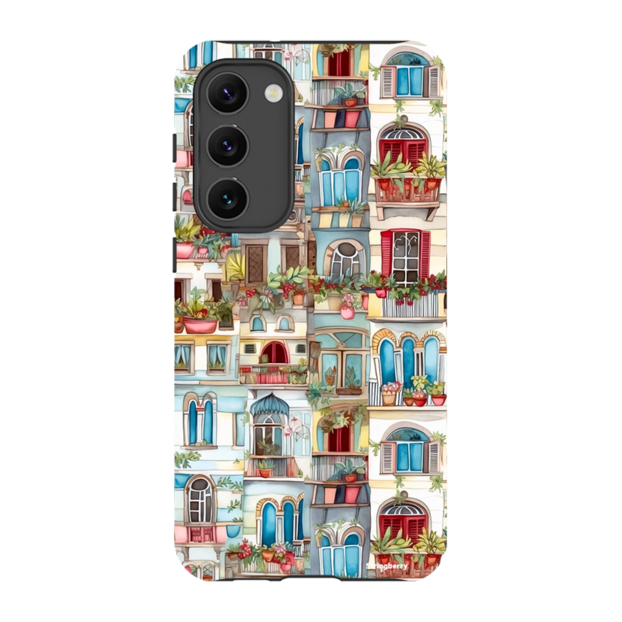 Samsung Tough Case - Floral Balcony II