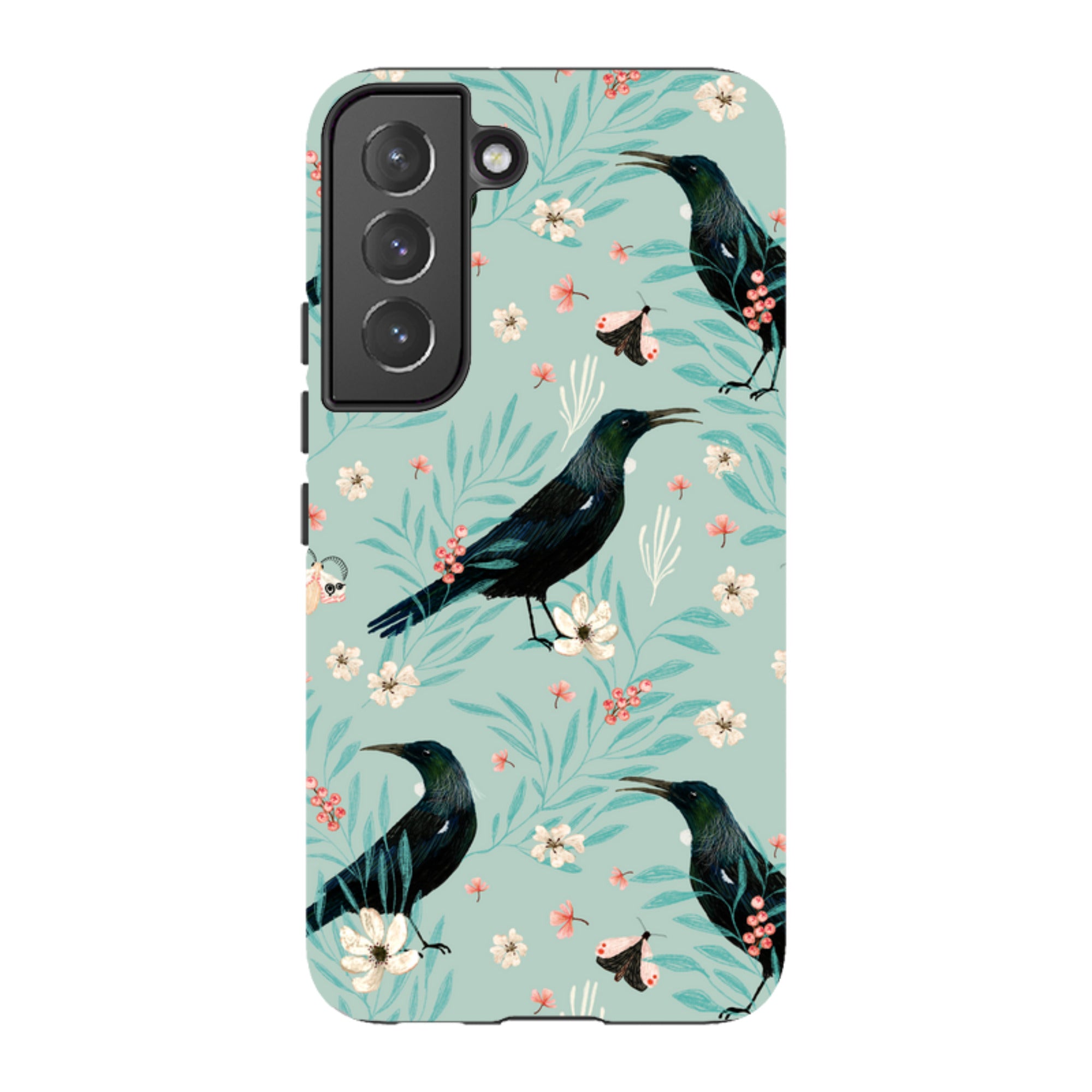 Samsung Tough Case - Tui Light Blue By Katherine Quinn