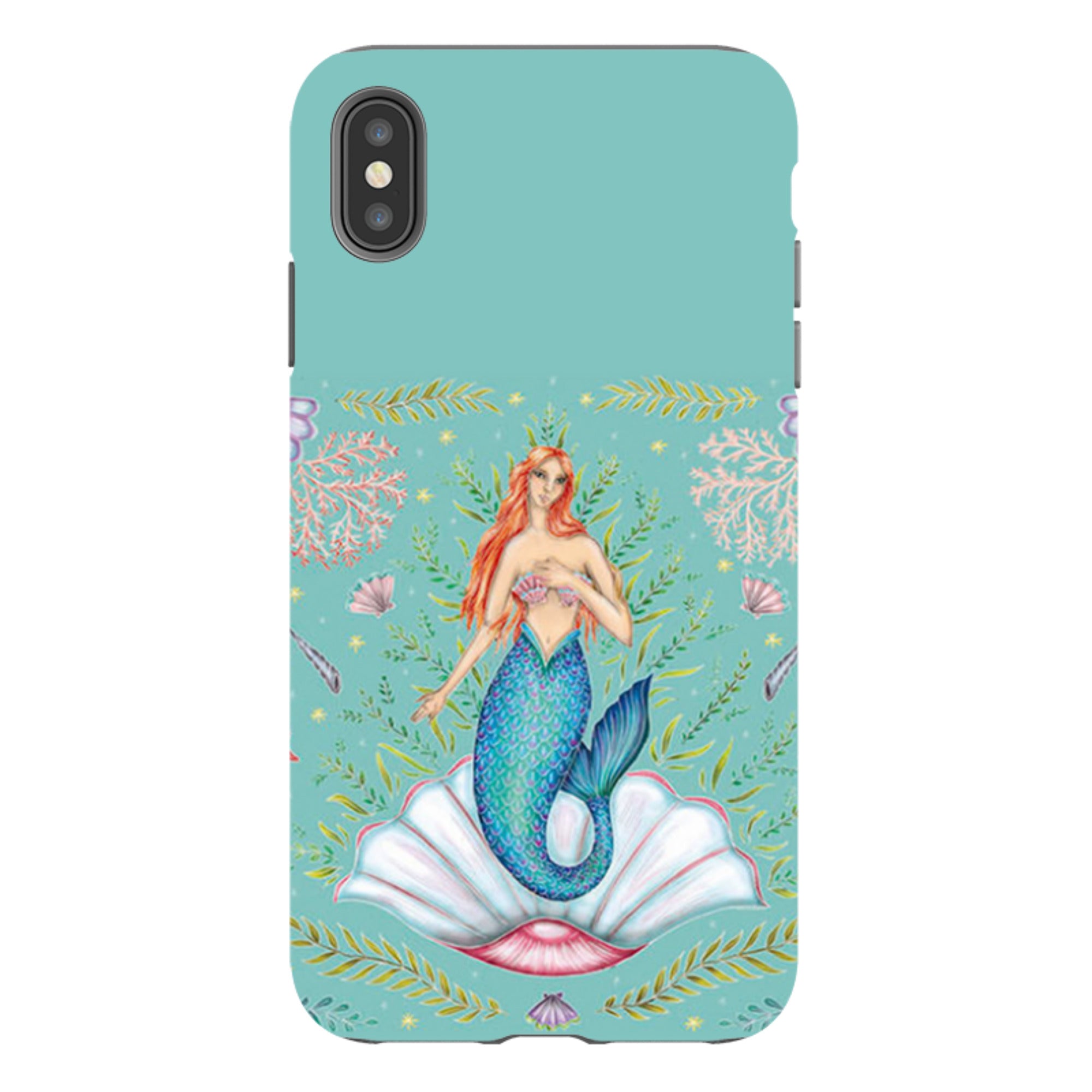 iPhone Tough Case - Mermaid By Catherine Rowe