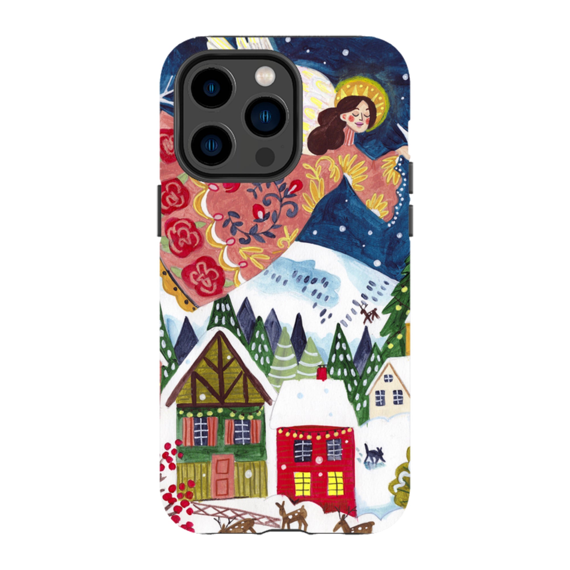iPhone Tough Case - Angel By Caroline Bonne Muller