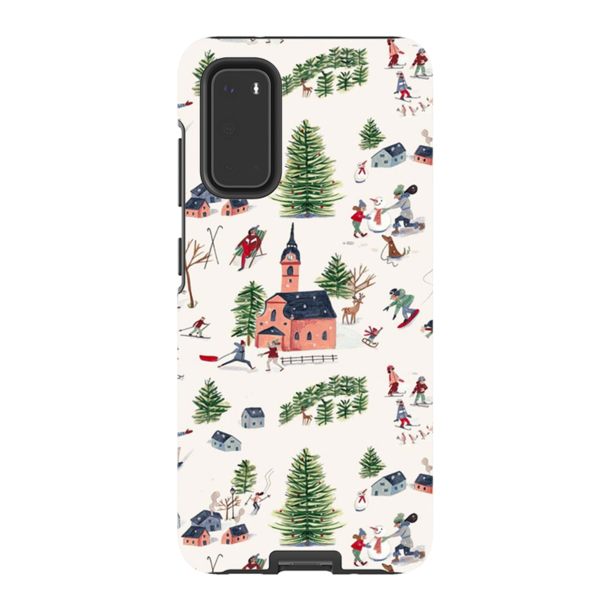 Samsung Tough Case - Skiing By Caroline Bonne Muller