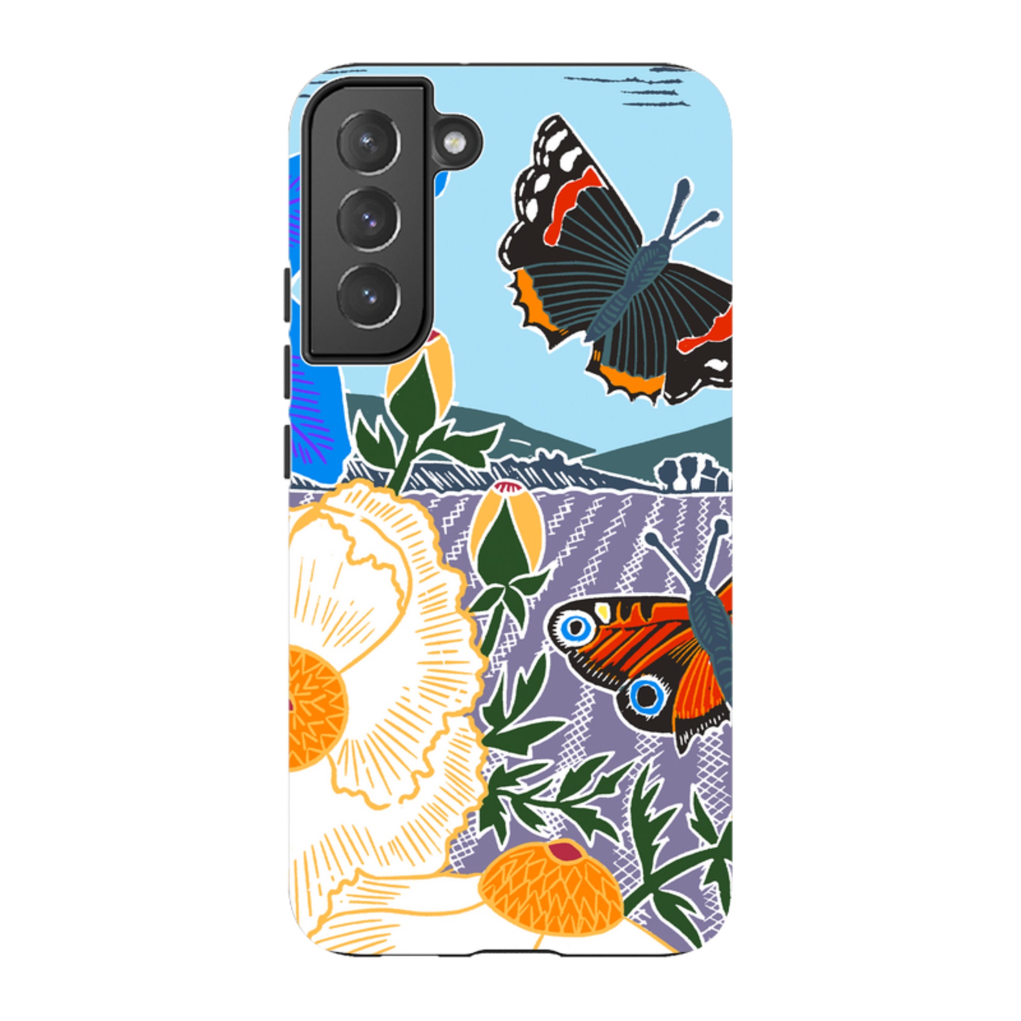 Samsung Tough Case - Bold Butterflies By Kate Heiss
