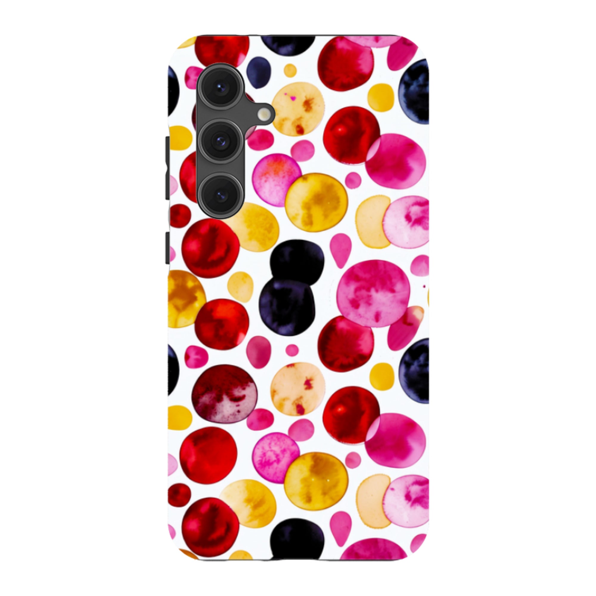 Samsung Tough  Case - Colour Moon Polka