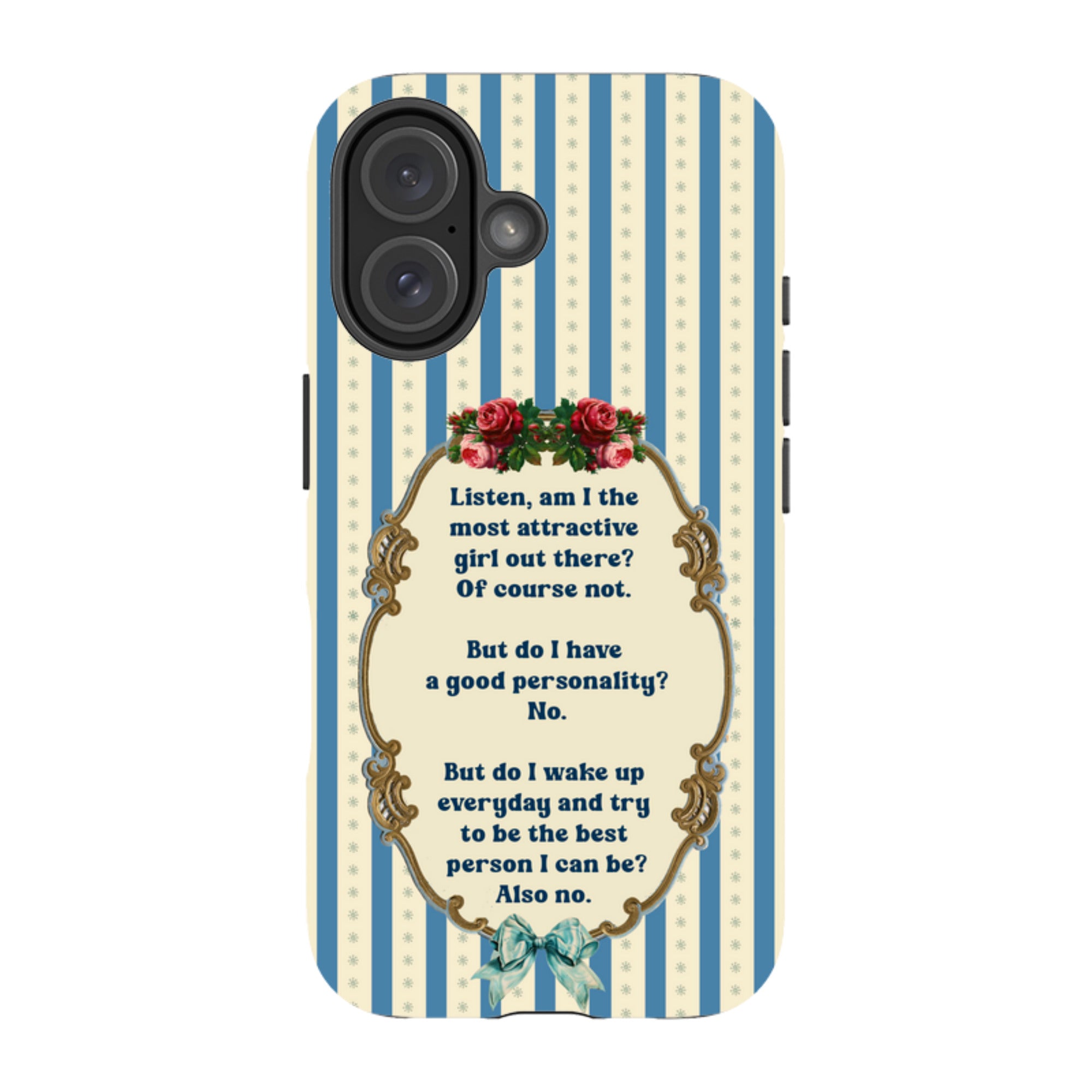 iPhone Tough Case - Attractive By Clare Jordan