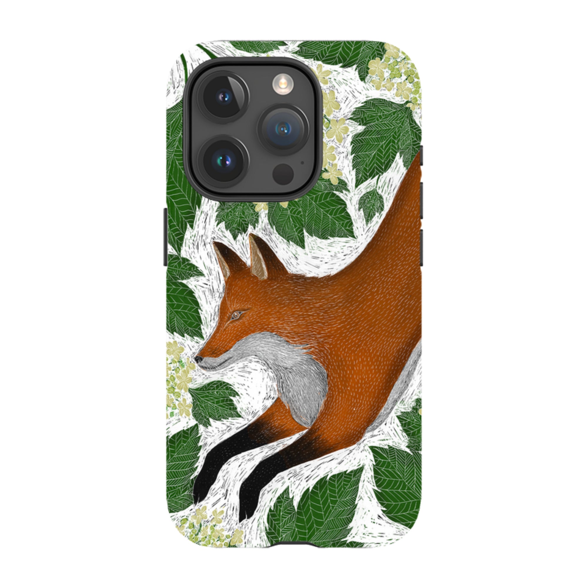 iPhone Tough Case - Fox By Catherine Rowe