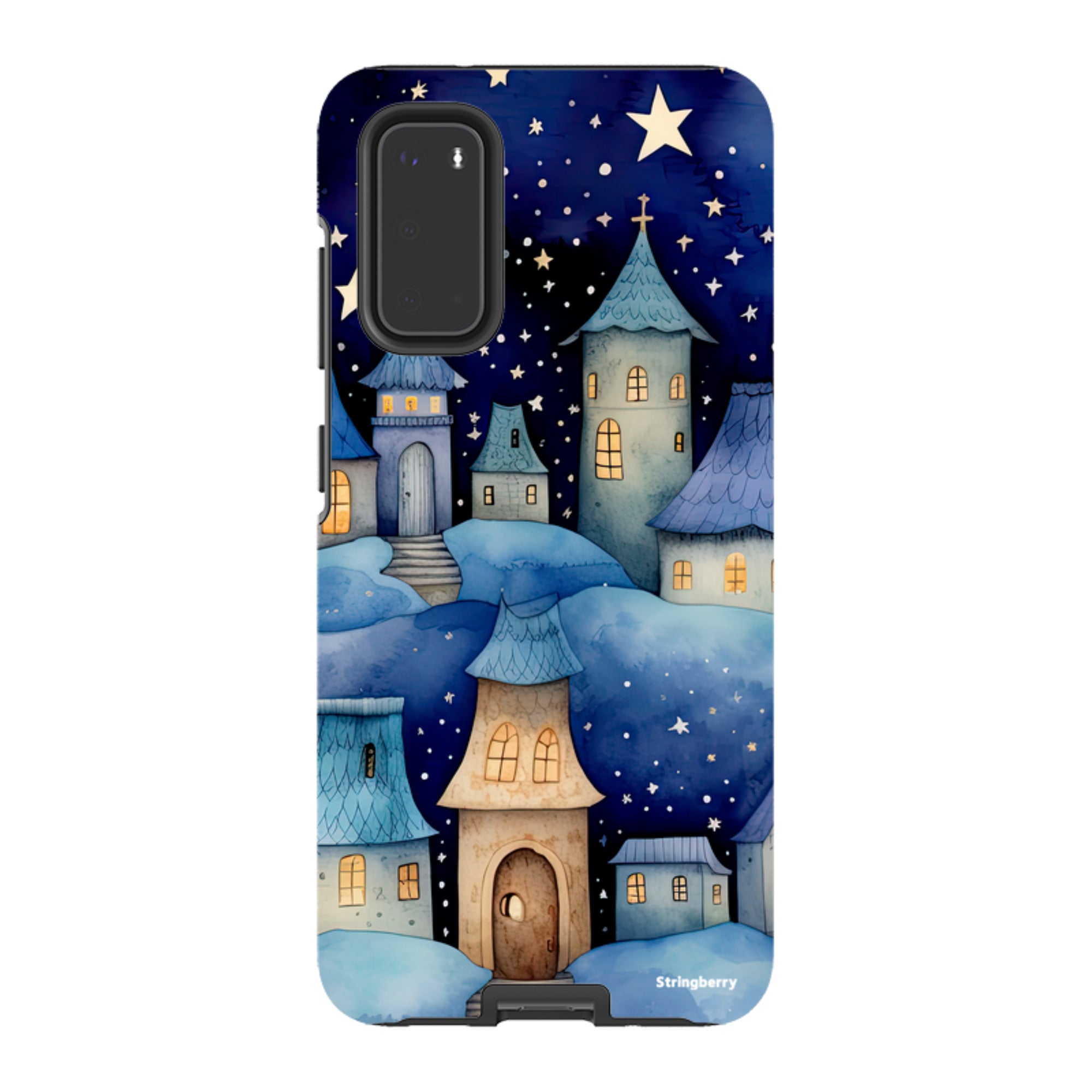 Samsung Tough Case - Blue Stars