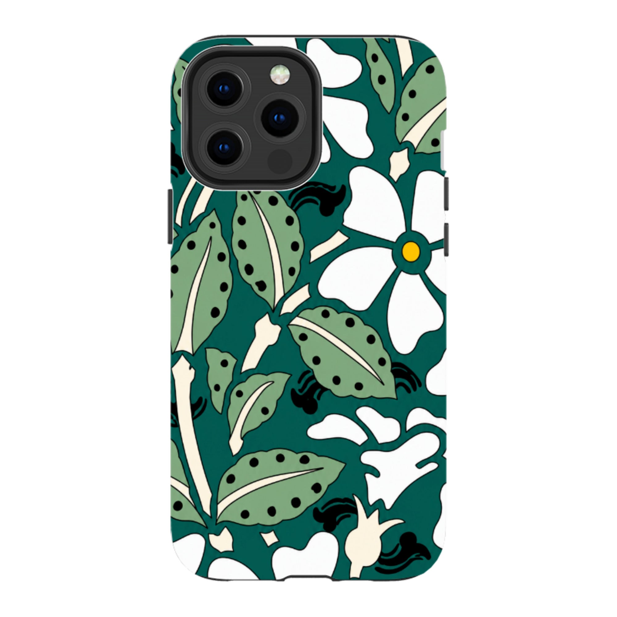 iPhone Tough Case - Vintage Woodblock Print