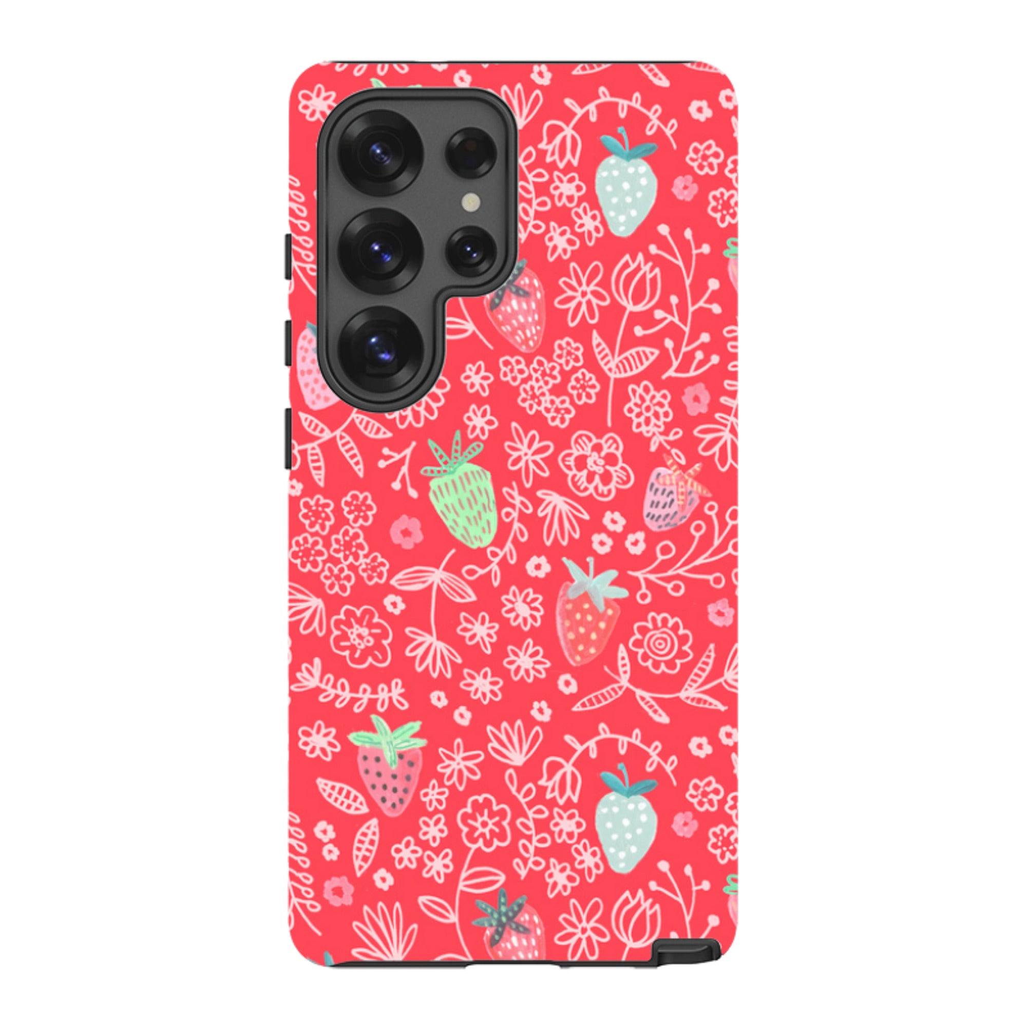 Samsung Tough Case - Strawberries By Caroline Bonne Muller