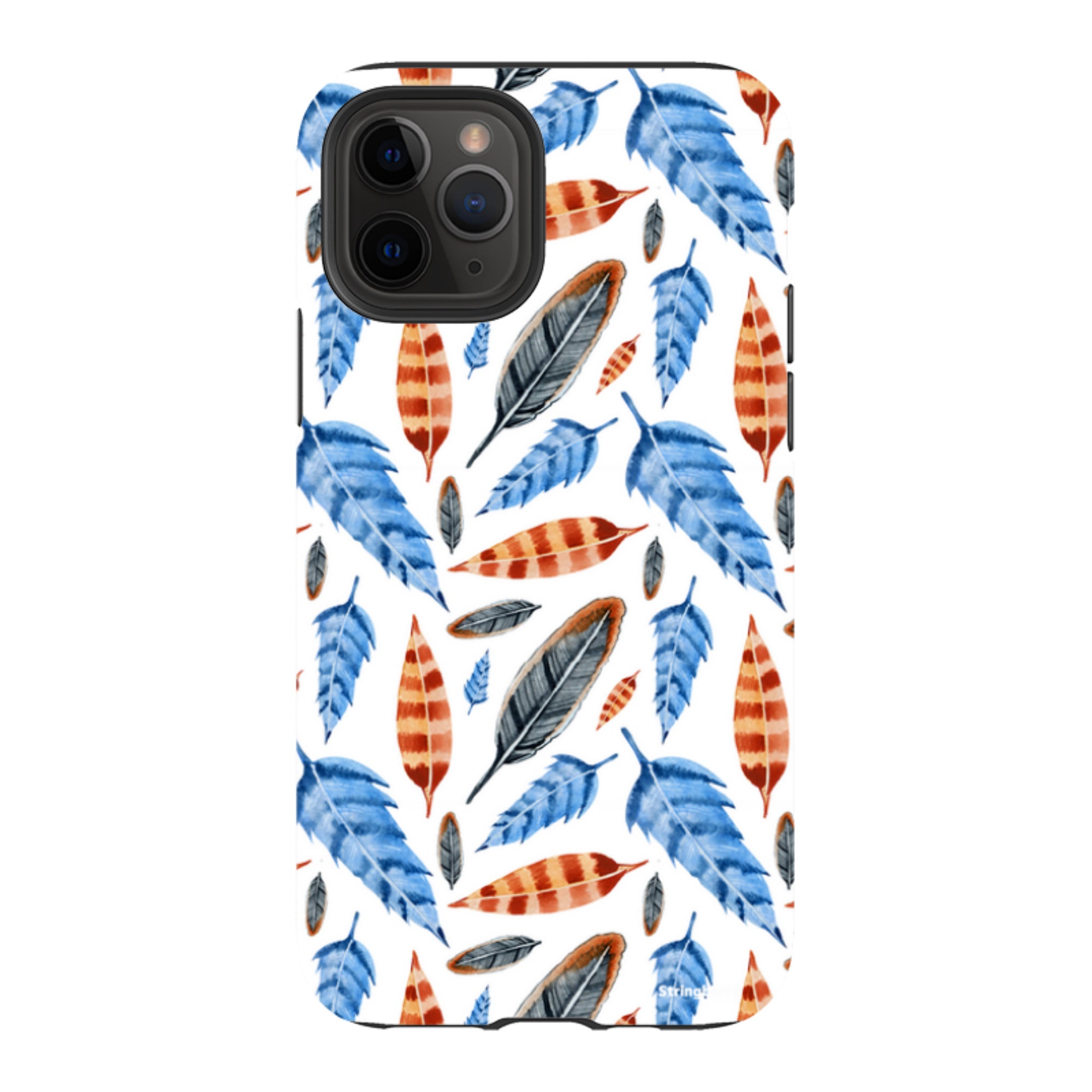 iPhone Tough Case - Multi Feathers