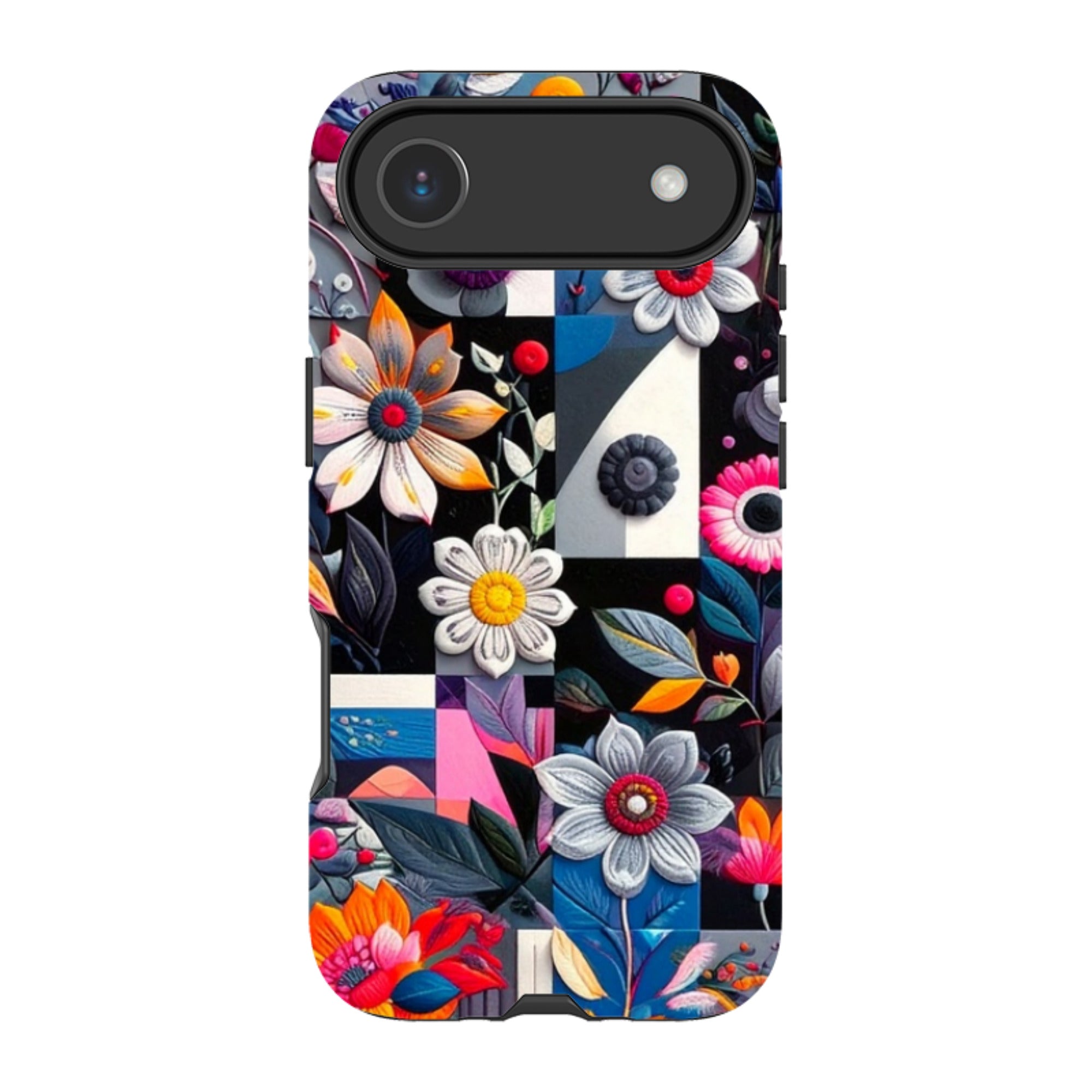 iPhone MagSafe Tough Case - Summer Petal Garden