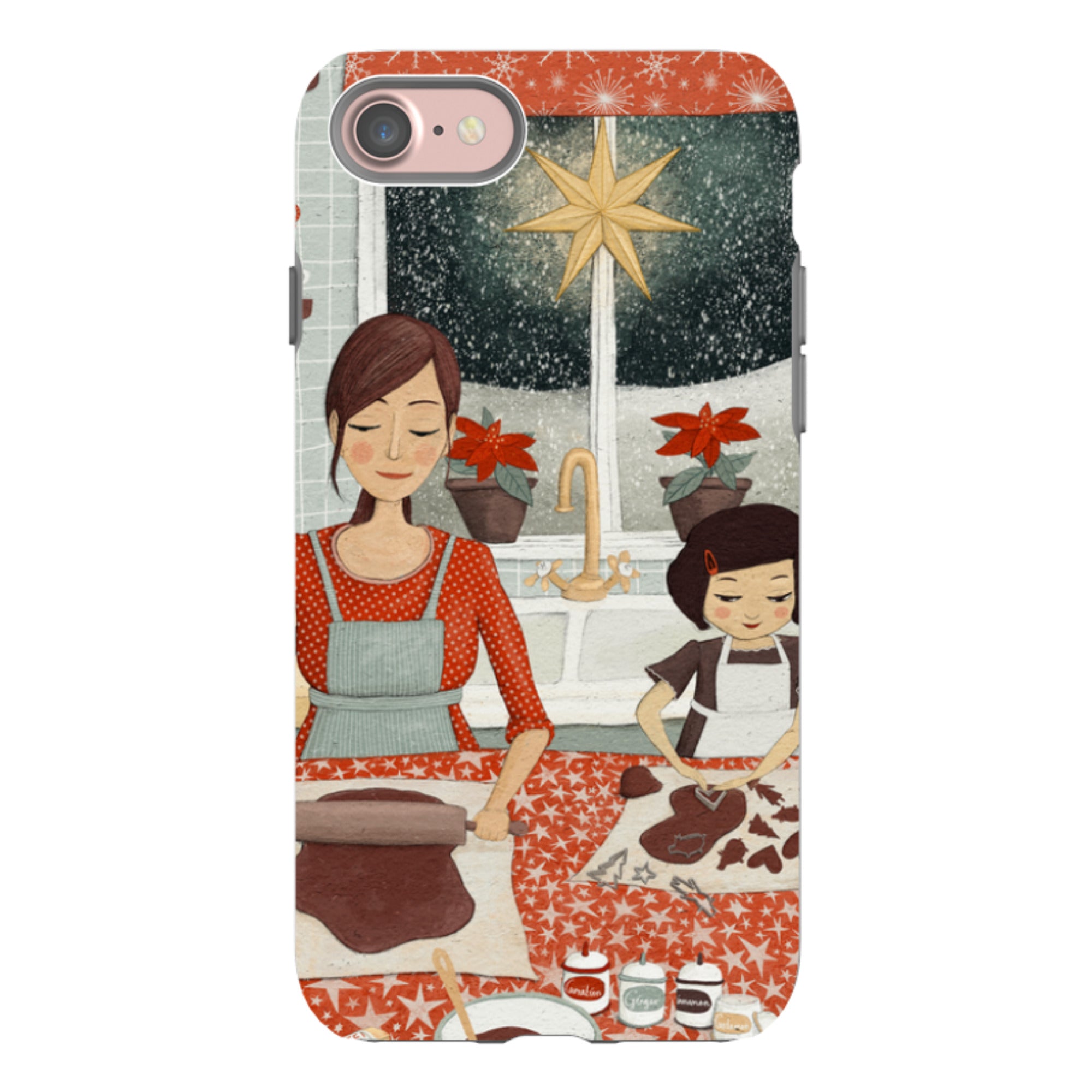 iPhone Tough Case - Sugar and Spice By Maja Lindberg