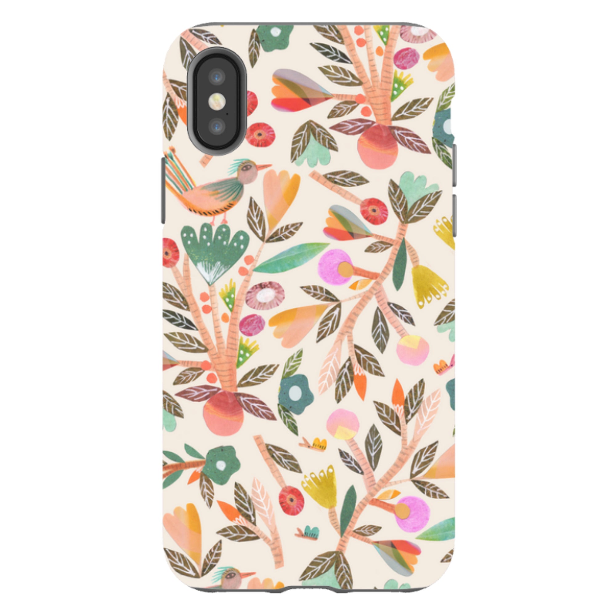 iPhone Tough Case - Birdsong By Gabriela Larios