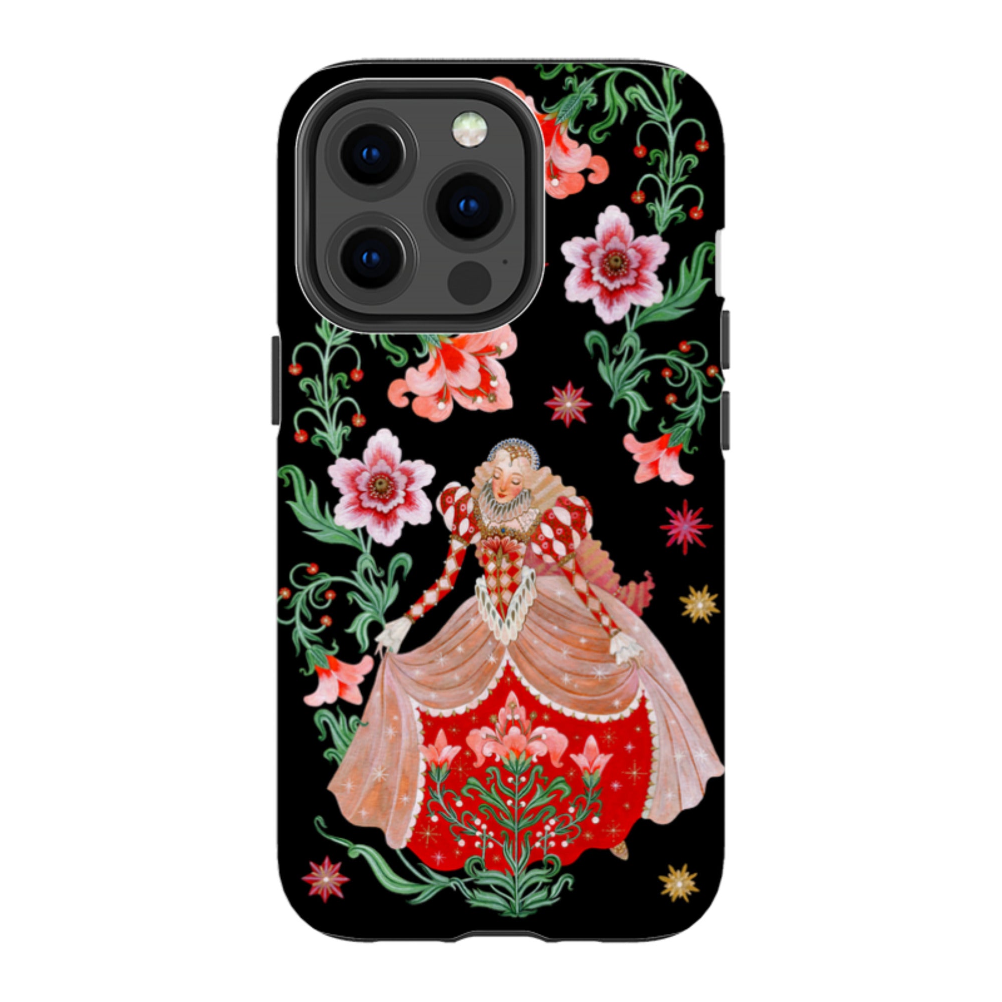 iPhone Tough  Case - Nine Ladies Dancing By Maria Matos