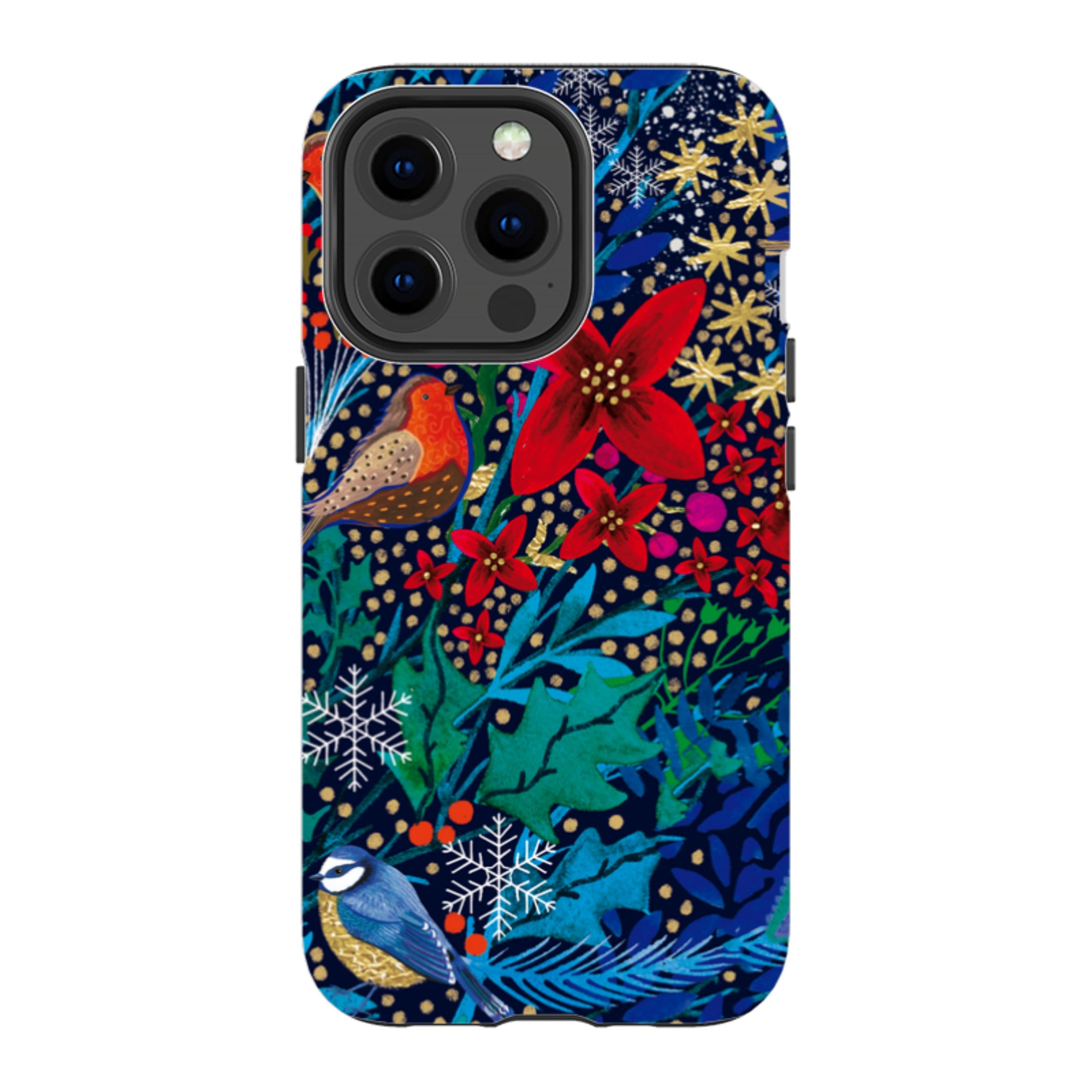 iPhone MagSafe Tough Case - Xmas Robin II By Emma Frances Grant