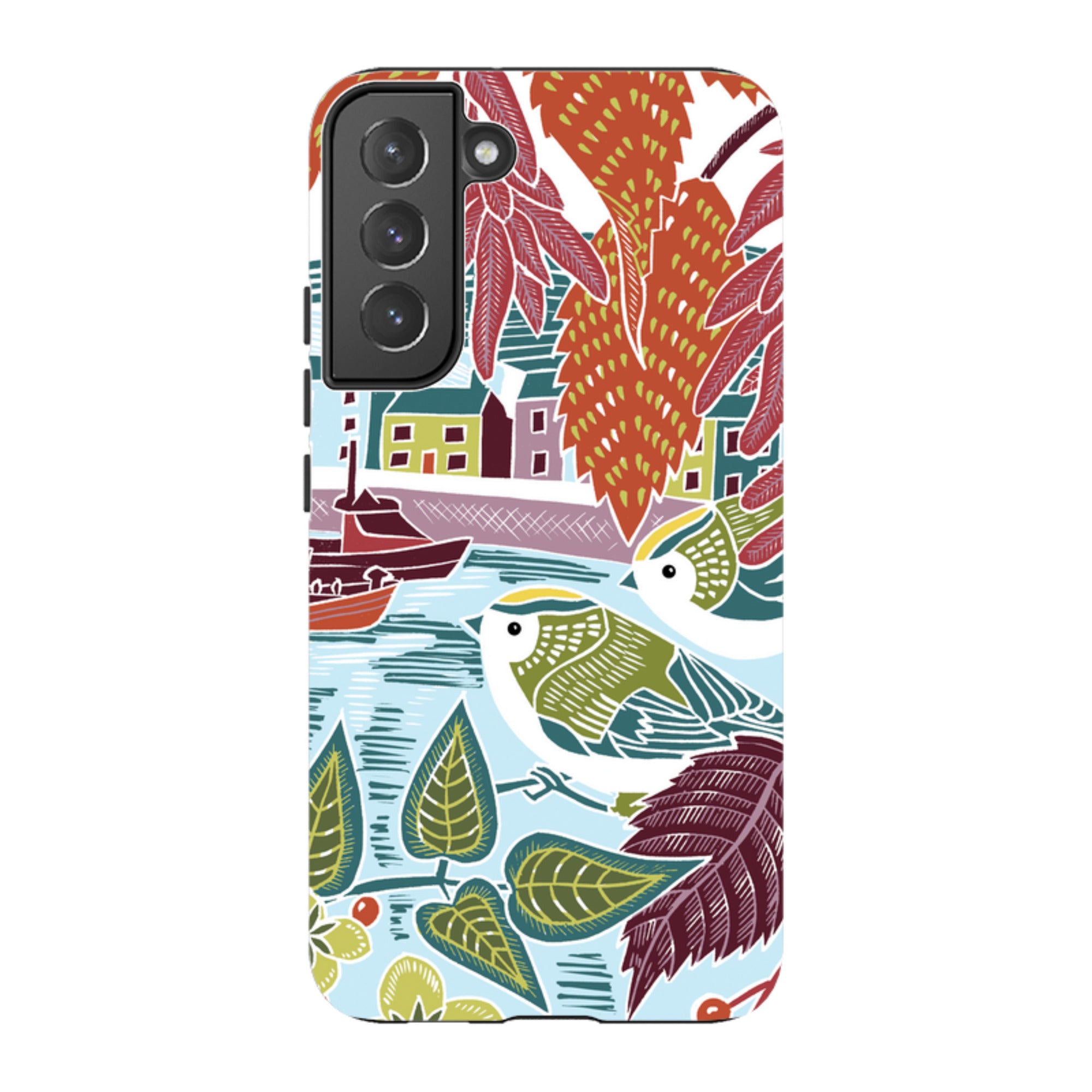 Samsung Tough  Case - Goldcrests Harbour By Kate heiss