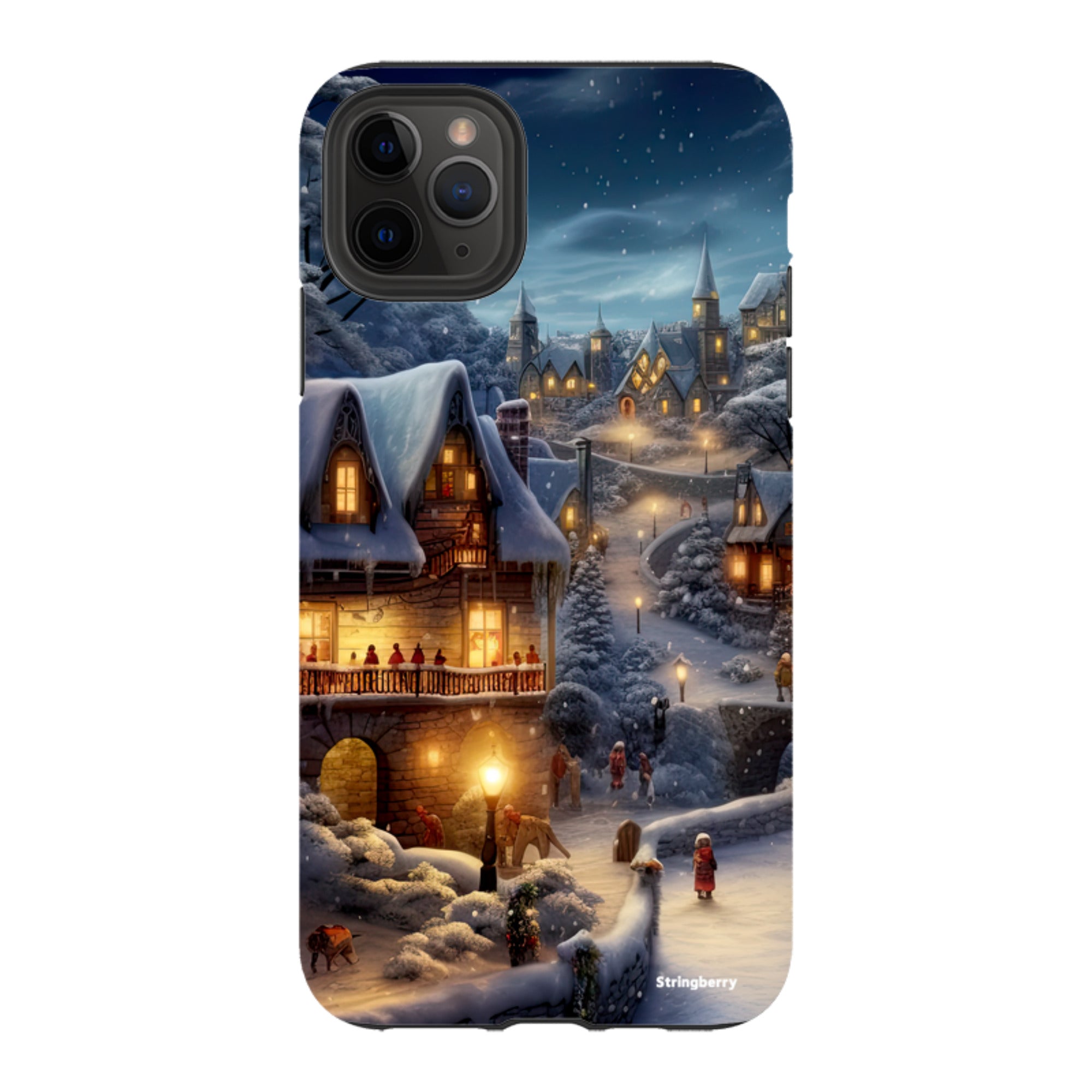 iPhone Tough Case - Scandinavian Winter Night