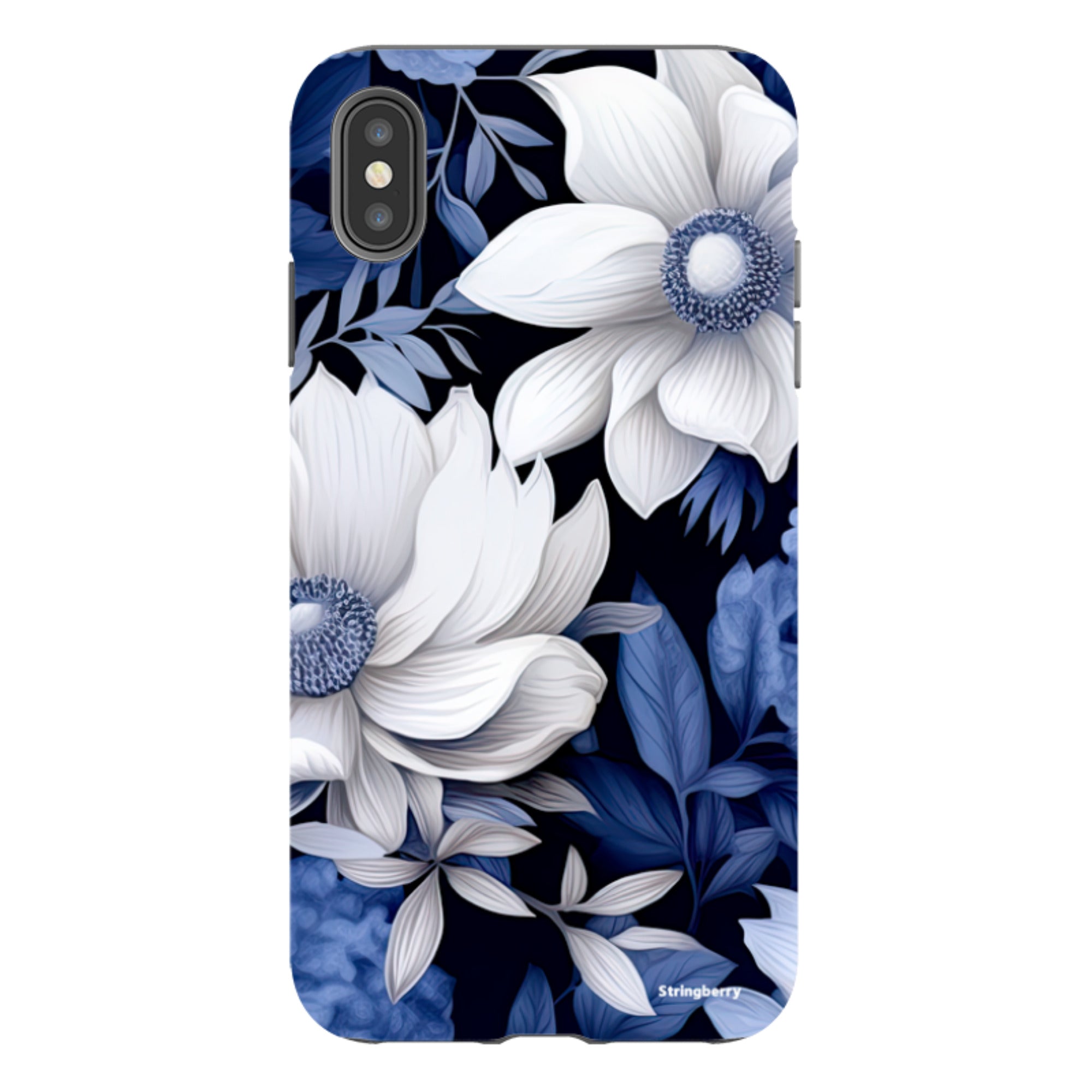 iPhone Tough Case - Blue Nutberry III