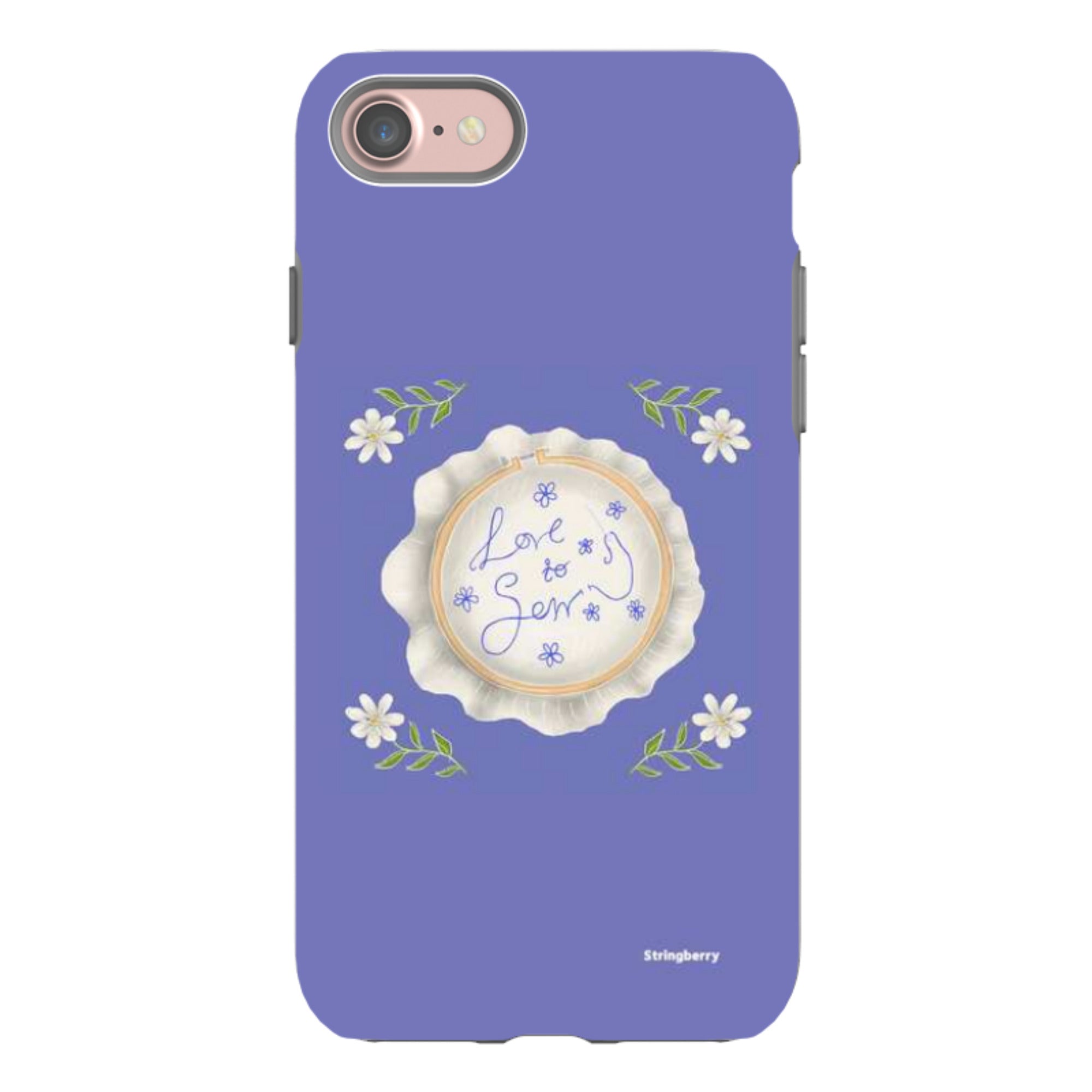 iPhone Tough Case - Love To Sew By Catherine Rowe