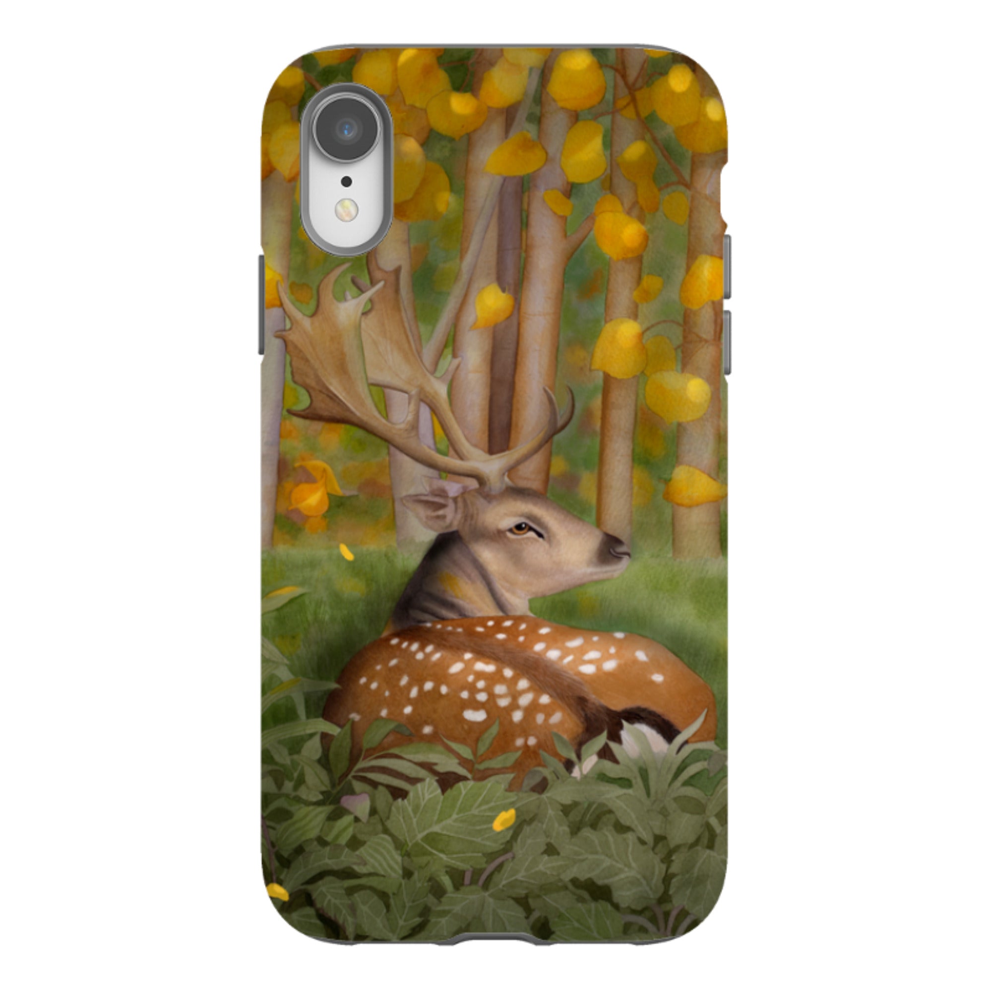 iPhone Tough Case - Stag By Bex Parkin
