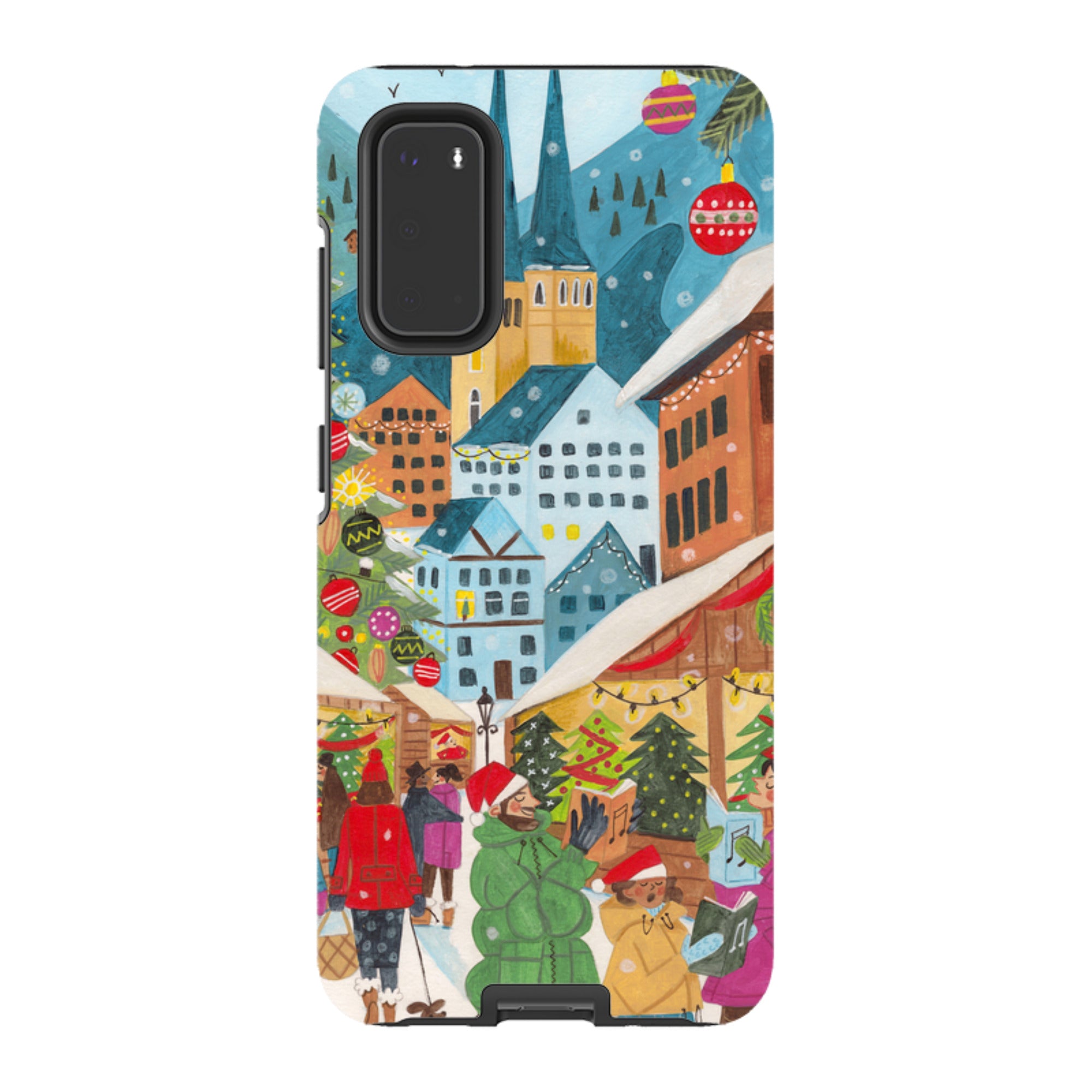 Samsung Tough Case - Christmas Market By Caroline Bonne Muller
