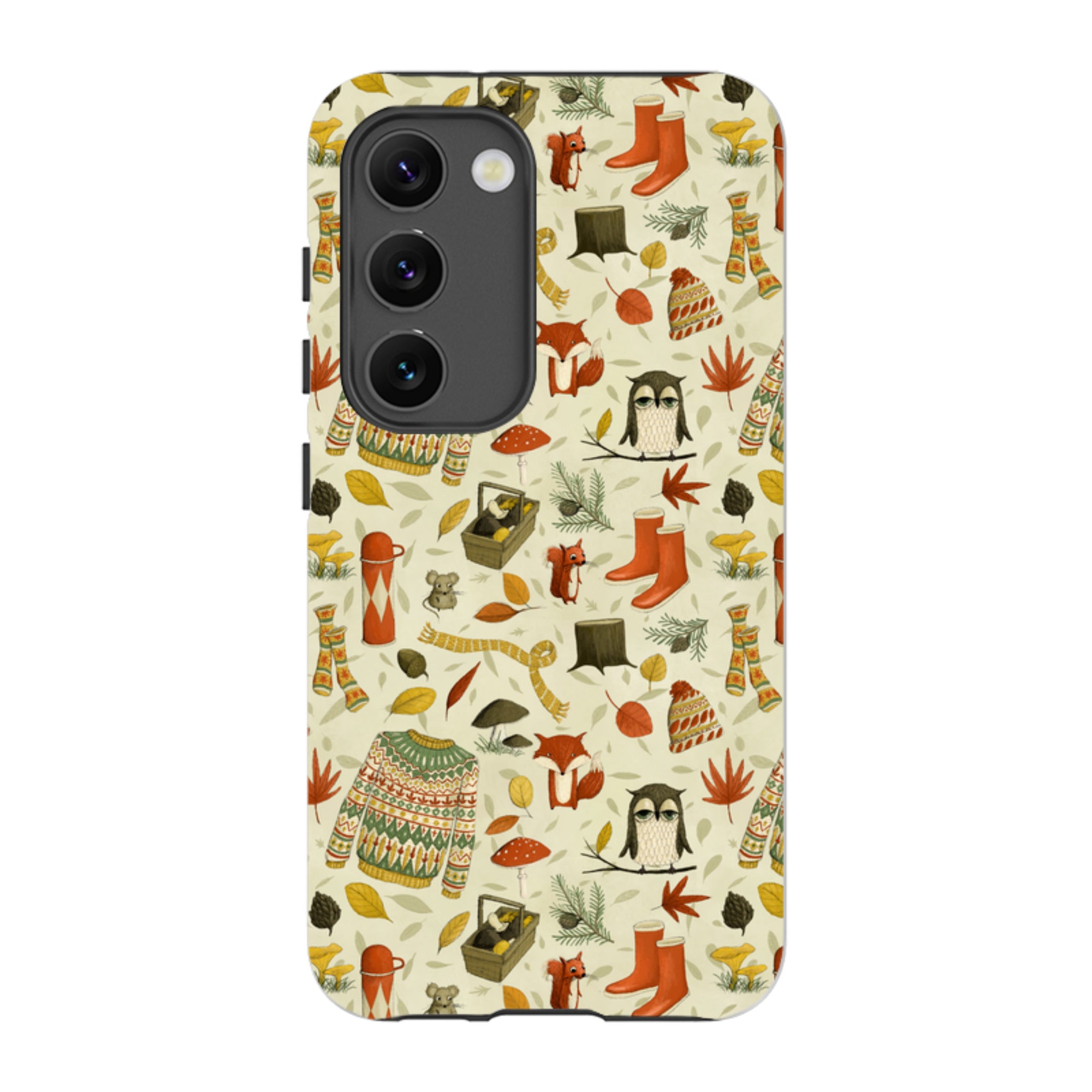 Samsung Tough Case - Autumn Pattern By Maja Lindberg