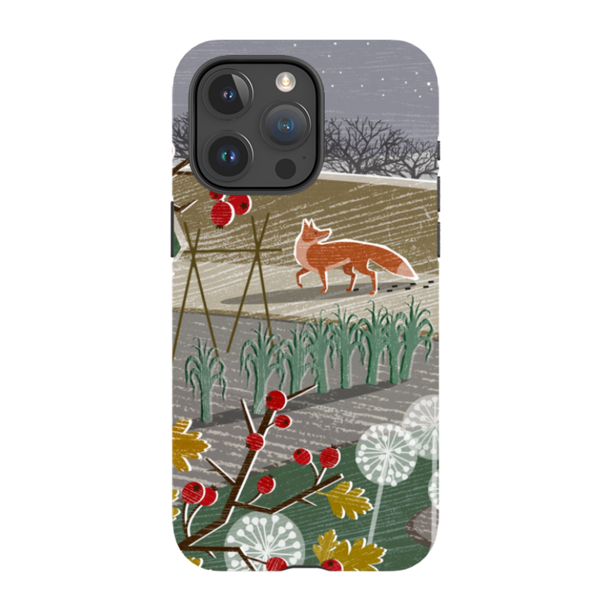 iPhone Tough Case - Night Fox 2 By Liane Payne