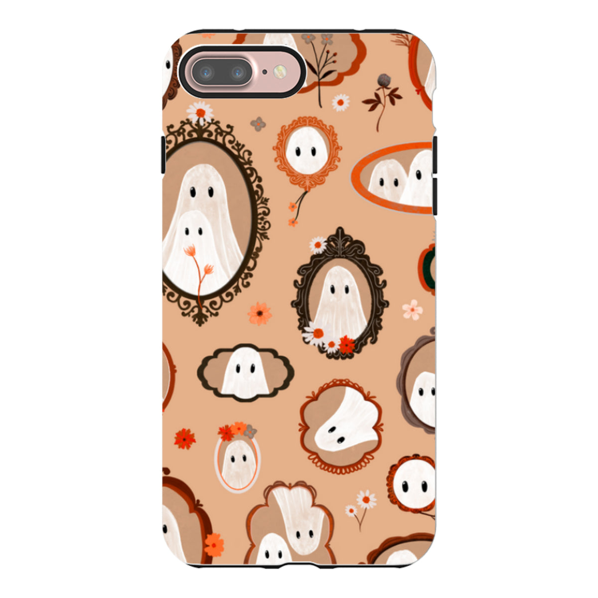 iPhone Tough Case - Framed Ghosts - Cider Clay By Katherine Quinn
