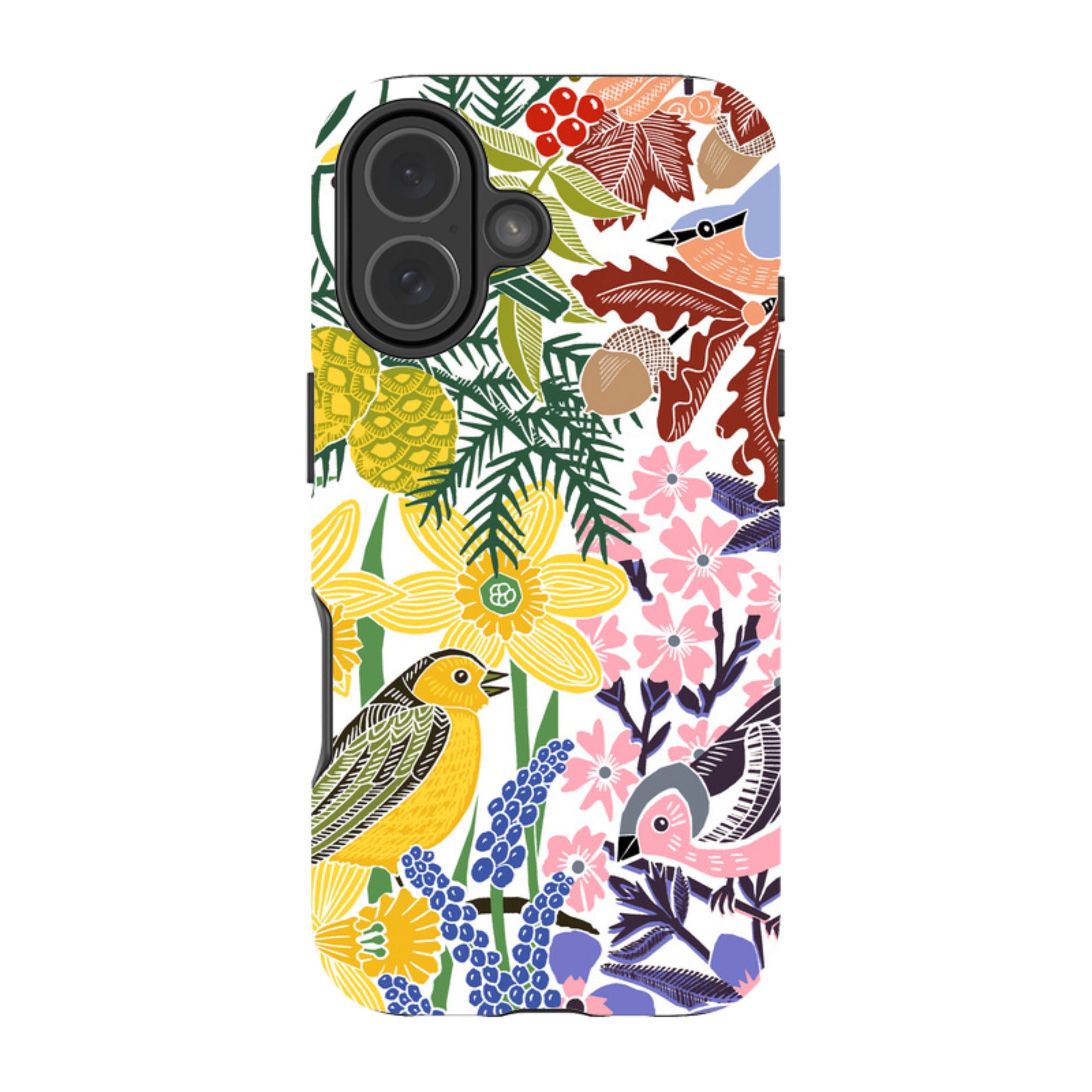iPhone Tough Case - Embrace The Seasons By kate Heiss