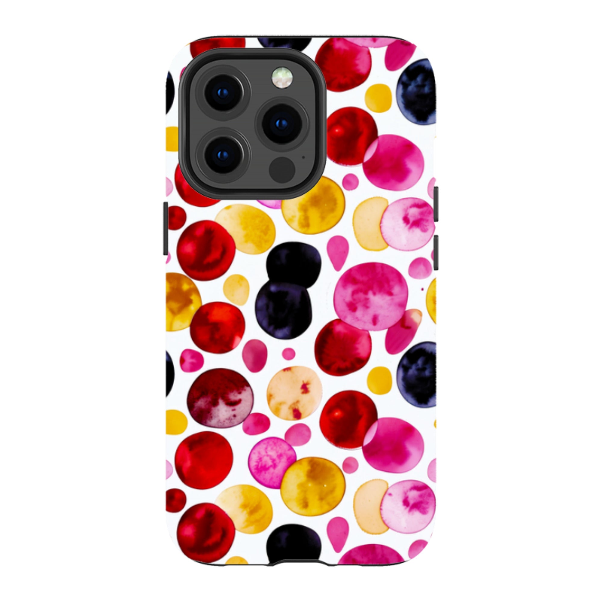 iPhone MagSafe Tough Case - Colour Moon Polka