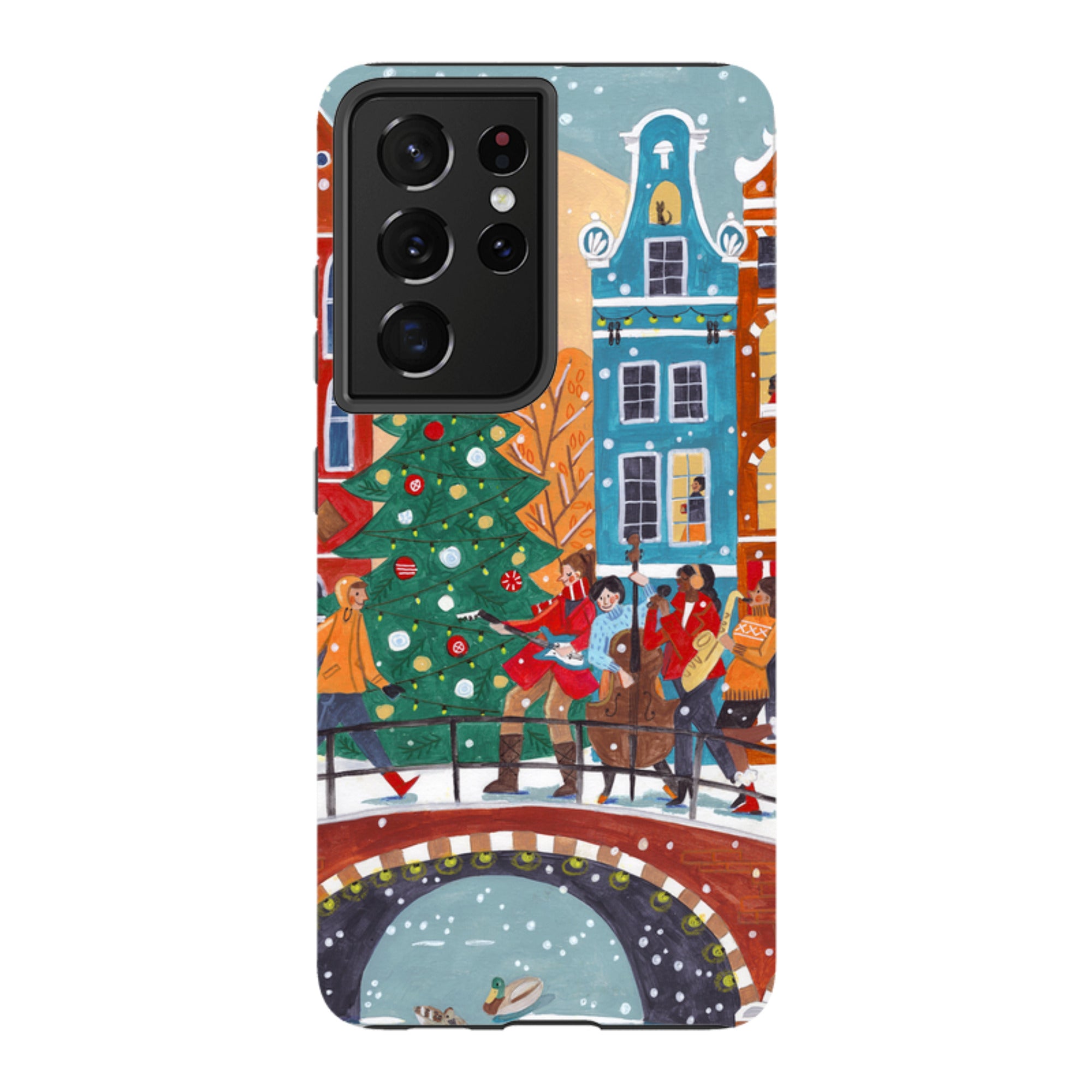 Samsung Tough Case - Christmas Music Amsterdam By Caroline Bonne Muller