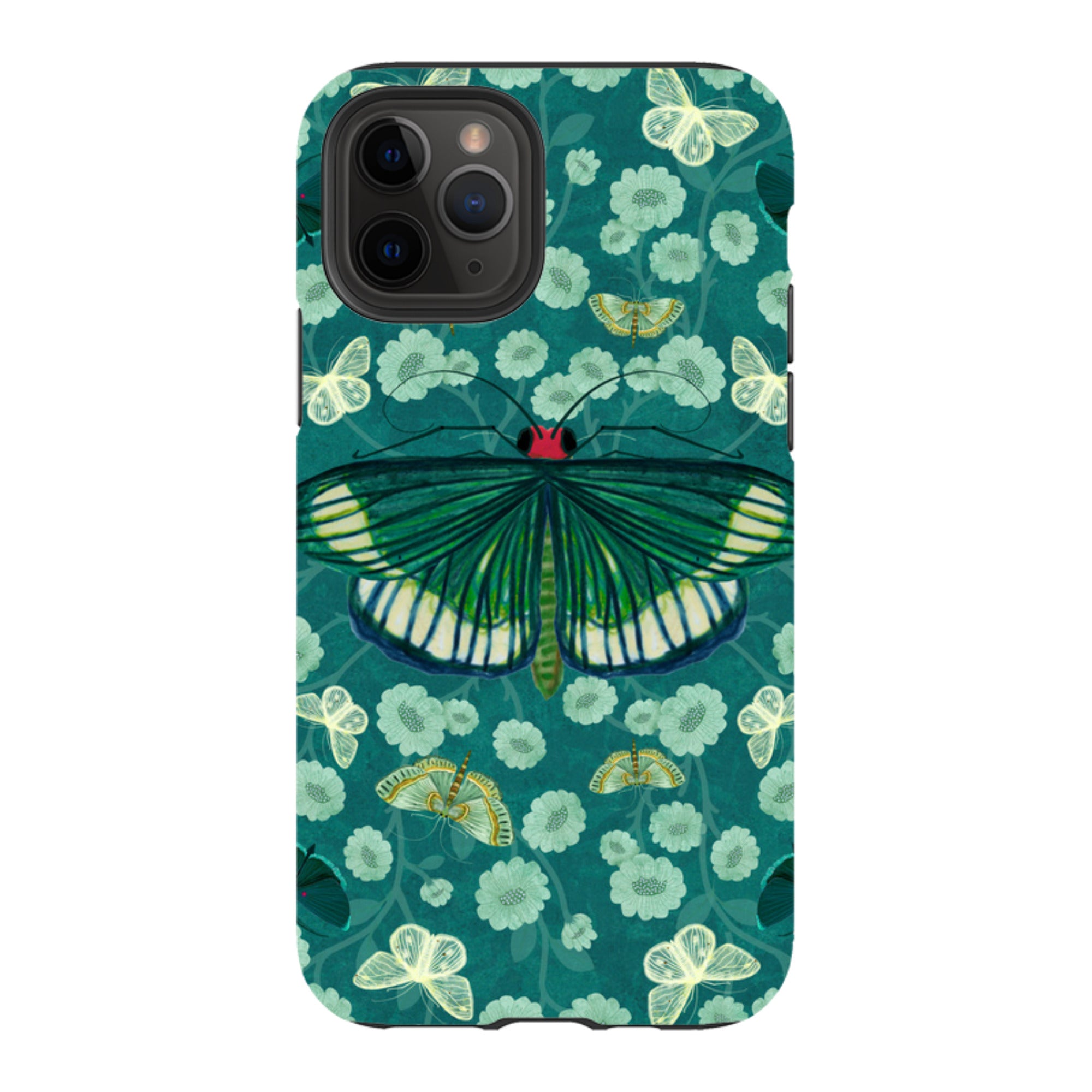 iPhone Tough Case - Big Moth 2 By Katherine Quinn
