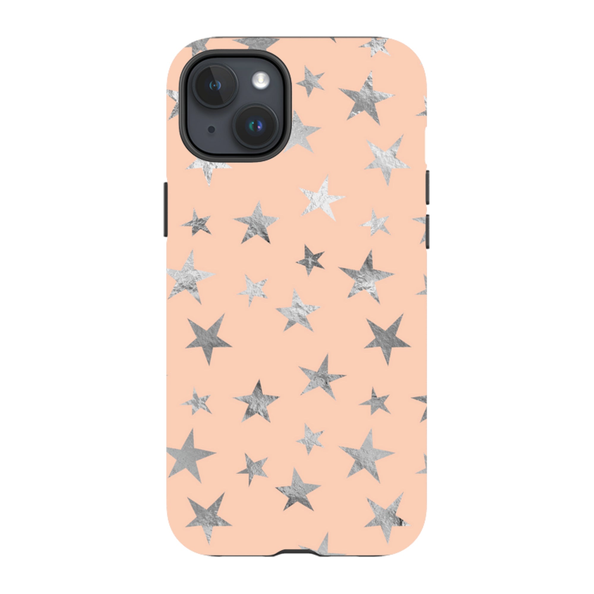 iPhone Tough Case - Pale and Silver Stars