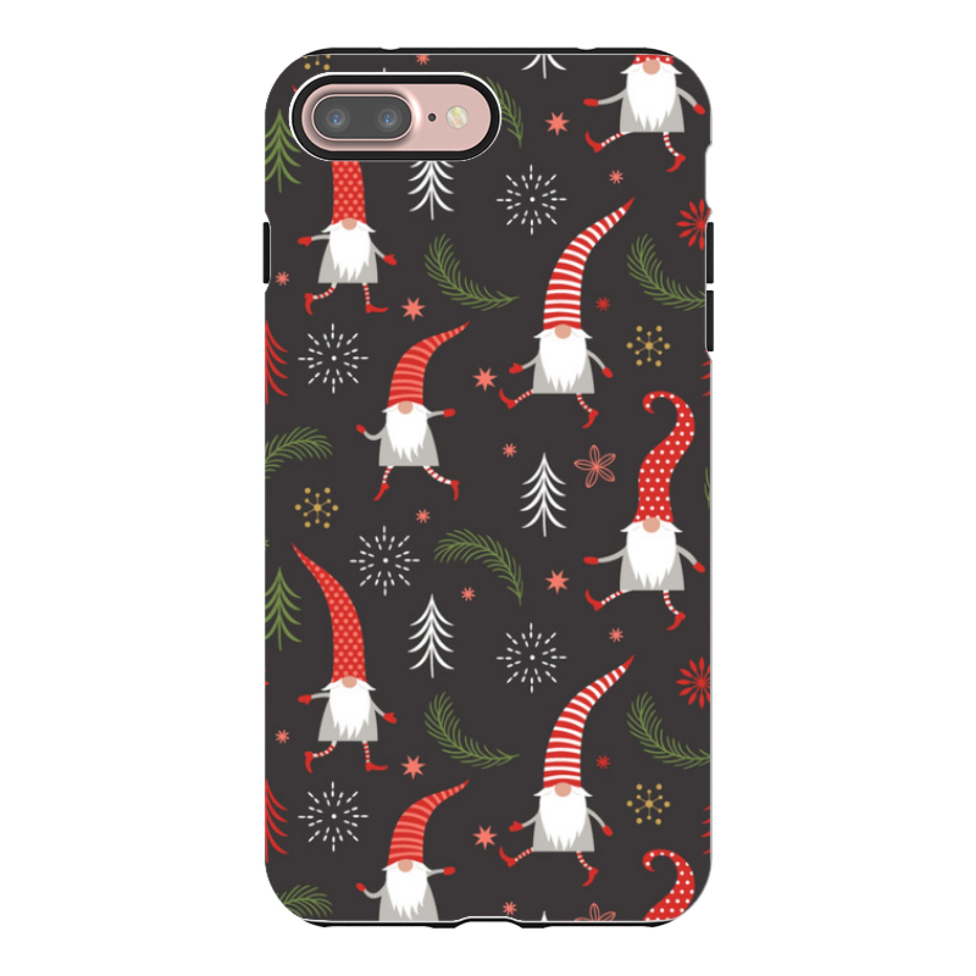 iPhone Tough Case - Merry Xmas Pattern