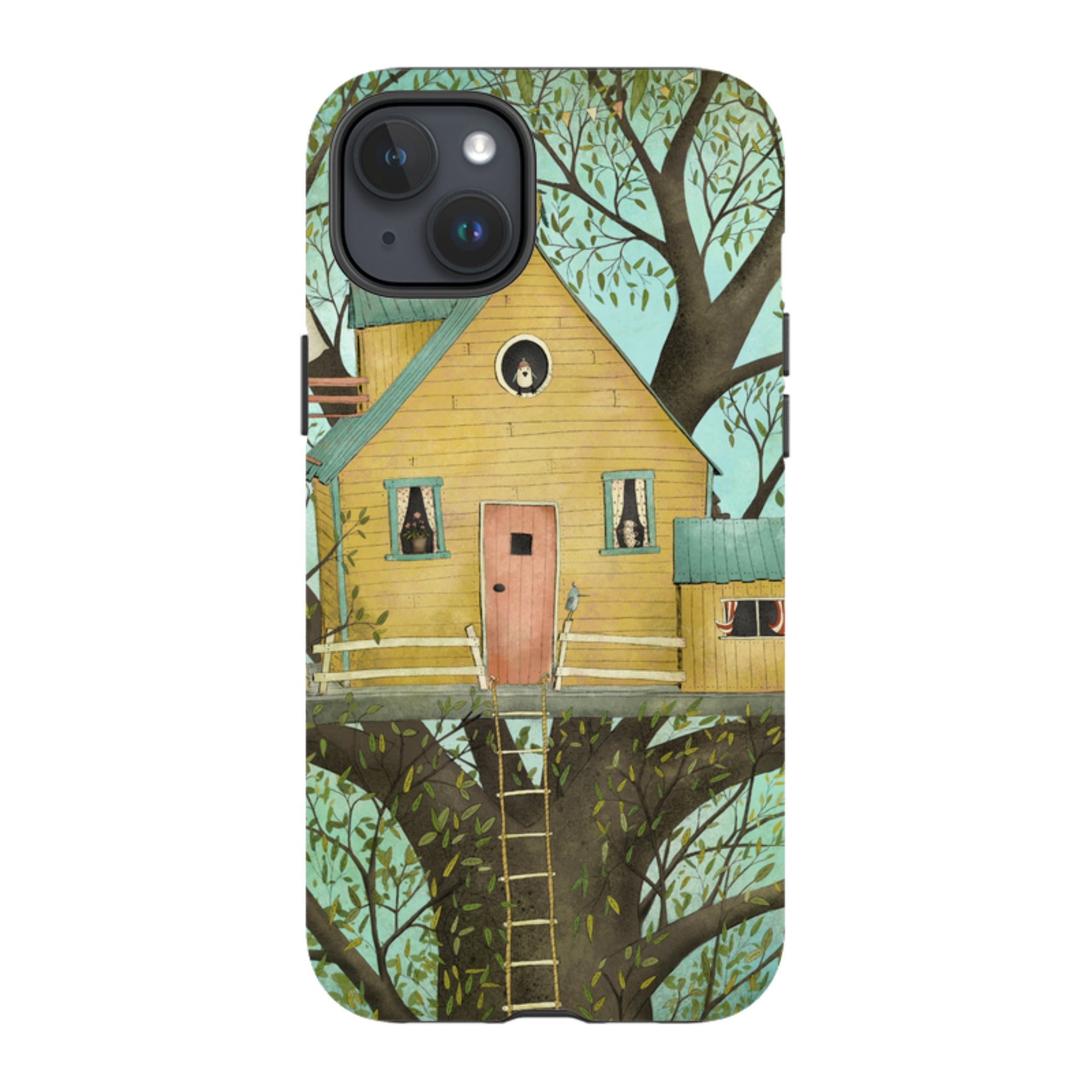 iPhone Tough Case - Tree House By Maja Lindberg
