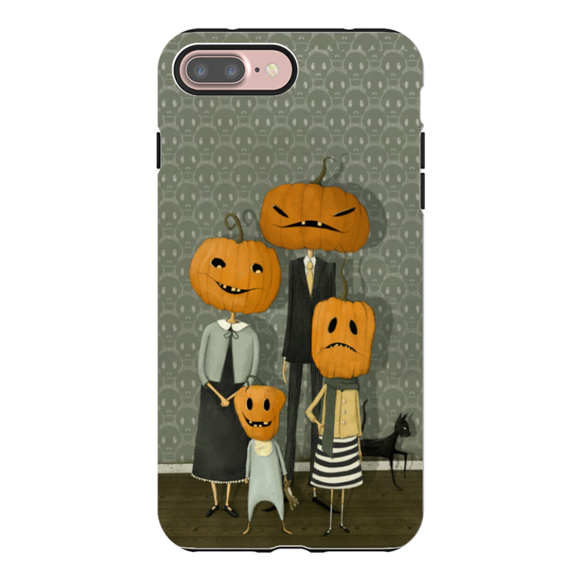 iPhone Tough Case - Pumpkin Family By Maja Lindberg