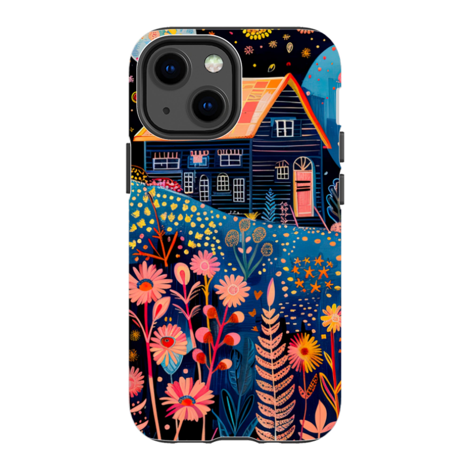 iPhone Case - Folk Art House V
