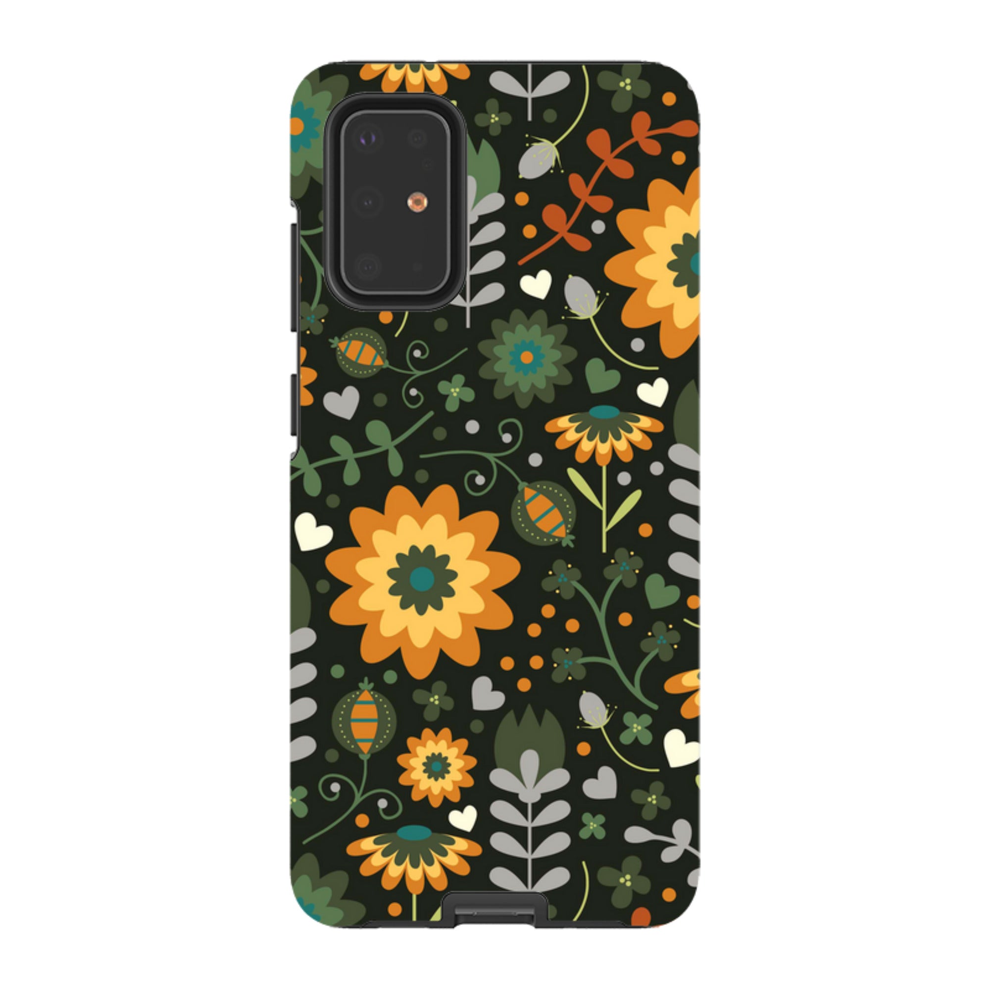Samsung Tough Case - Dark Floral By Suzy Taylor