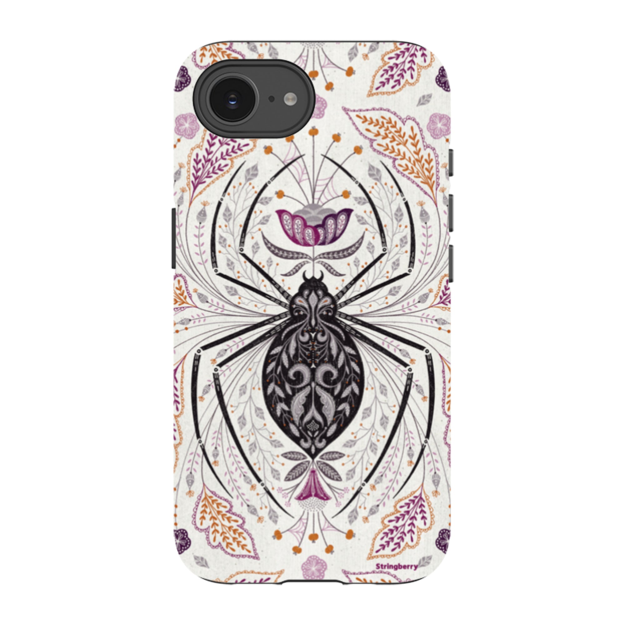 iPhone Tough Case - Spider By Jenny Zemanek