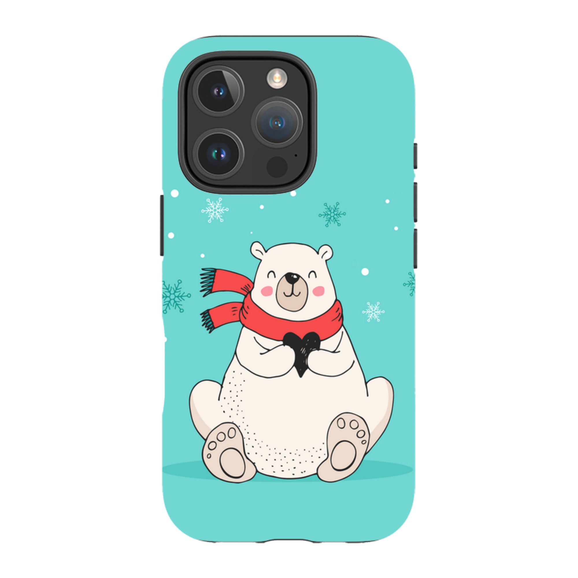 iPhone Tough Case - Xmas Bear