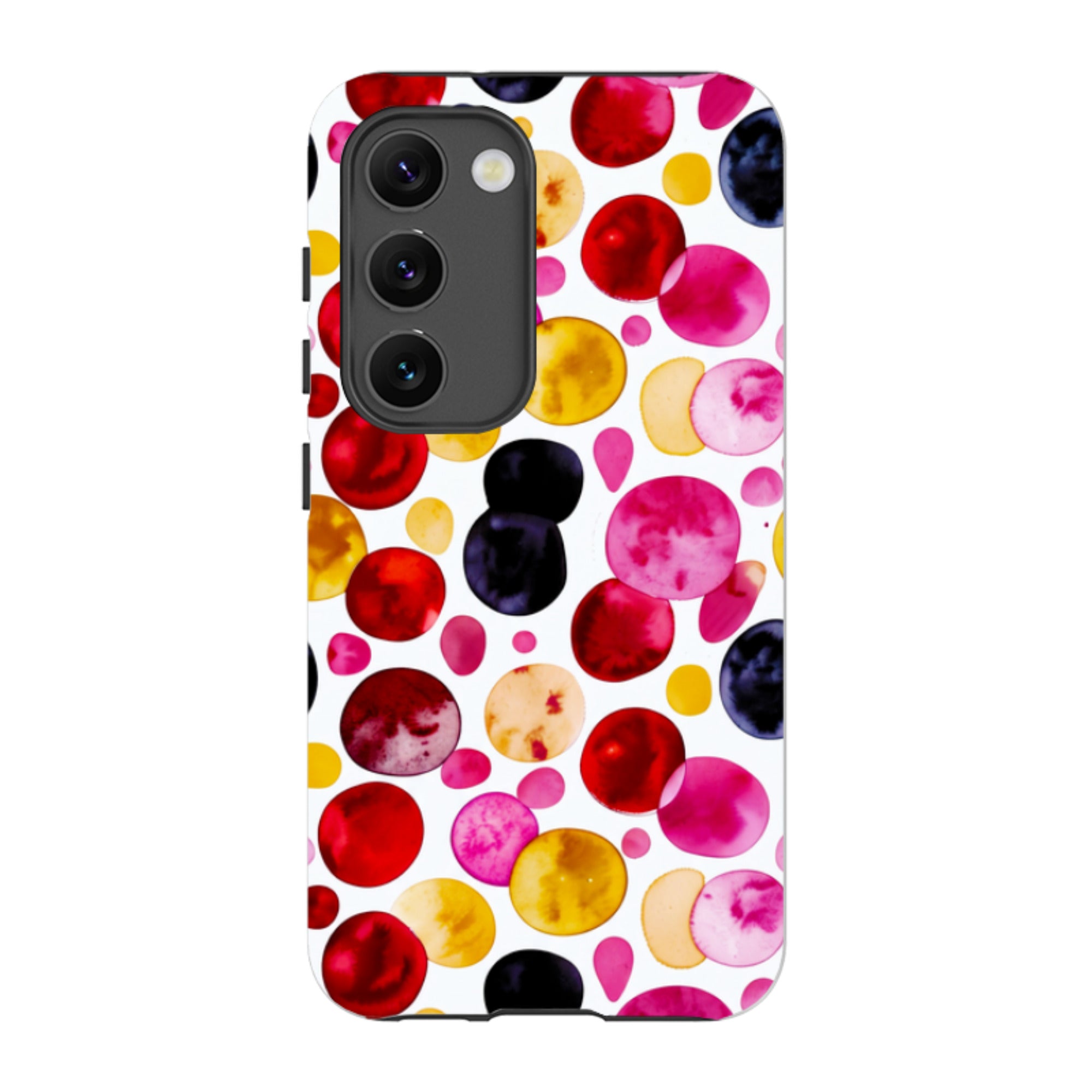 Samsung Tough  Case - Colour Moon Polka