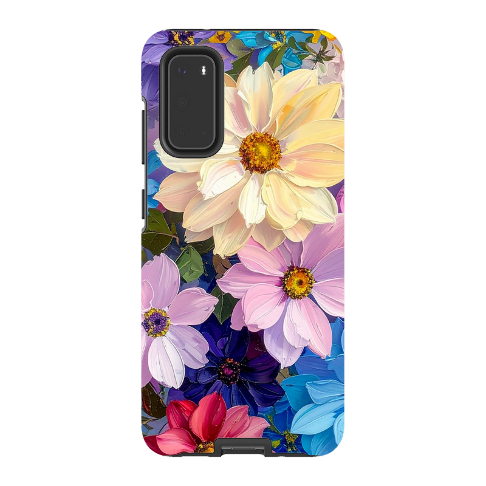 Samsung Tough Case - Summer Floral Blue Garden