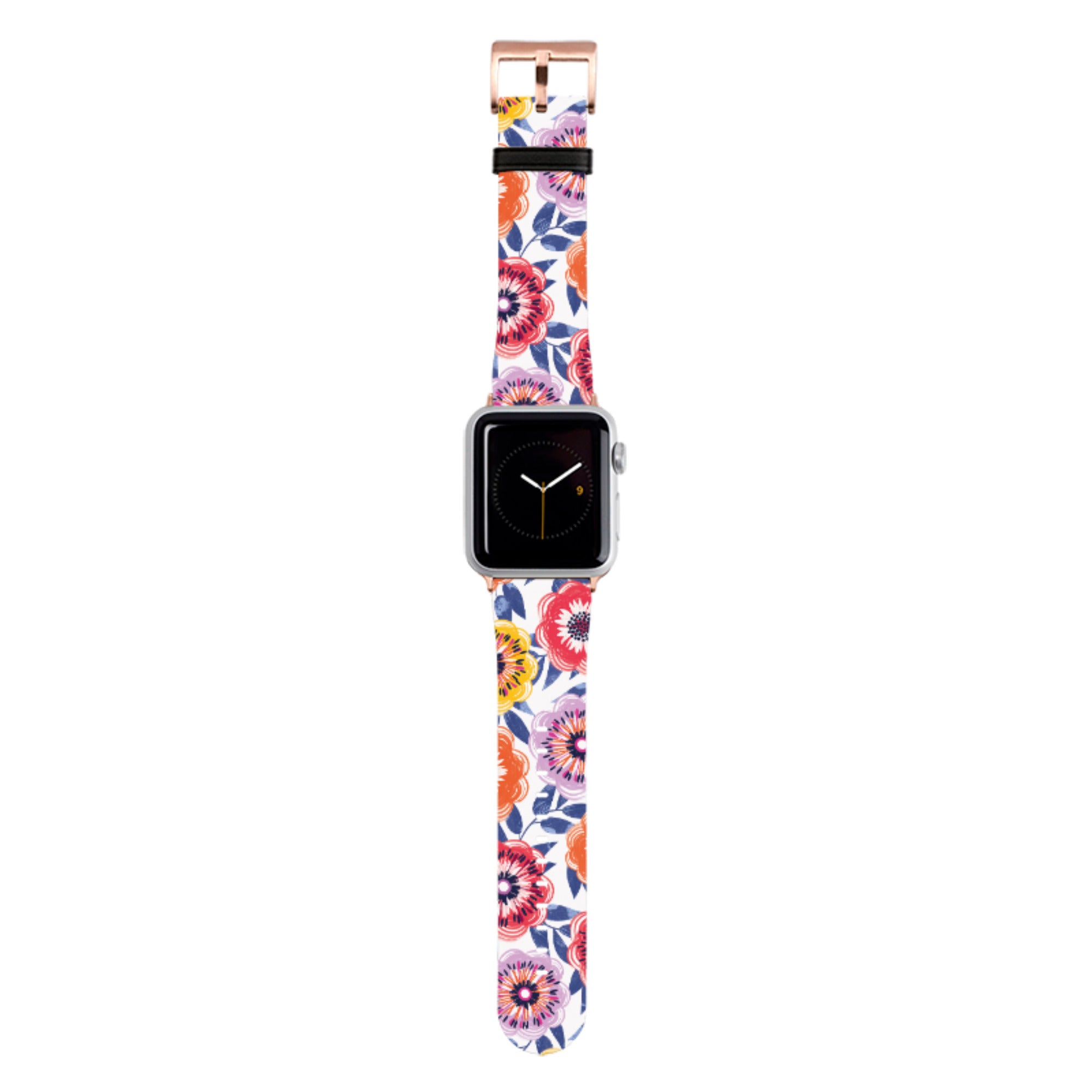 Bright Blooms III Apple Watch Strap By Ali Brookes