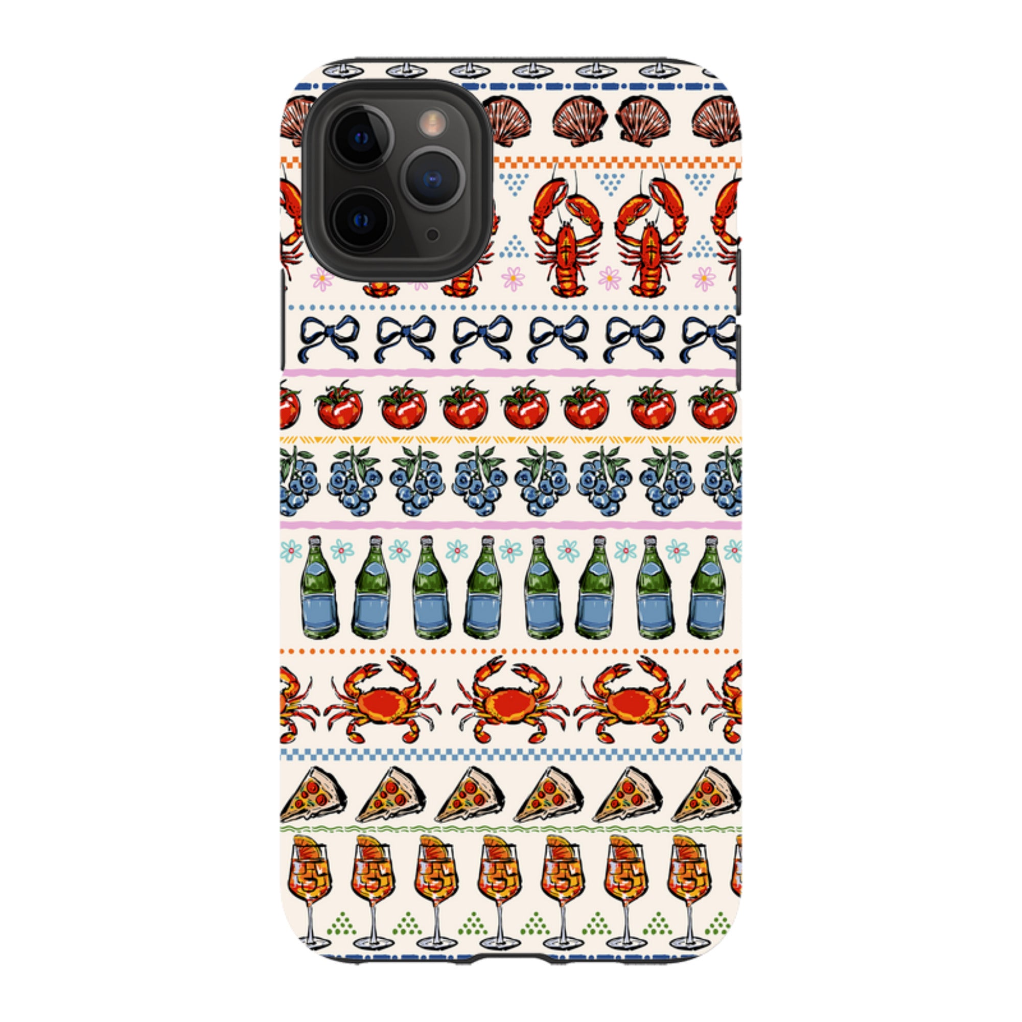 iPhone Case - Crab Pattern