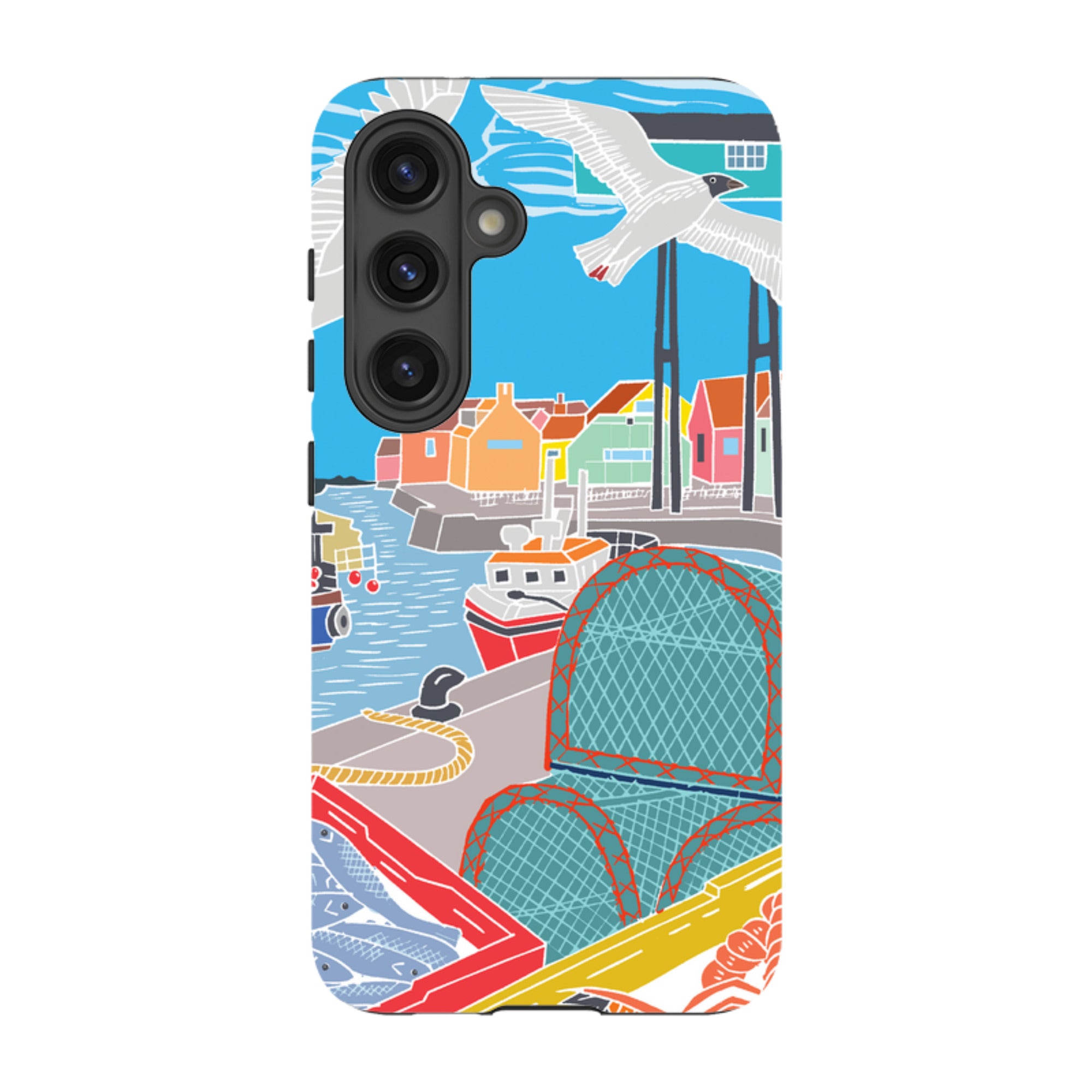Samsung Tough Case - Bright Houses By Kate Heiss
