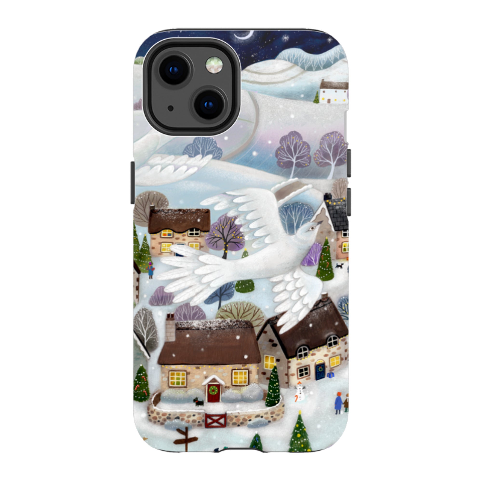 iPhone Tough Case - Advent Doves By Bex Parkin