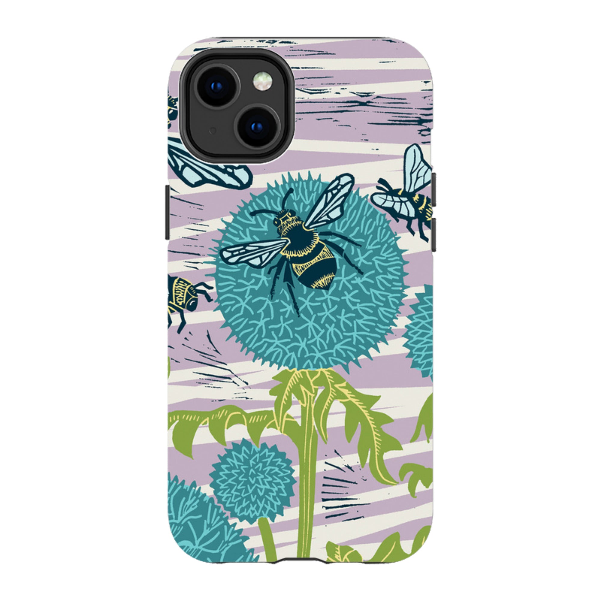 iPhone Tough Case - Pollinating Bees By Kate Heiss