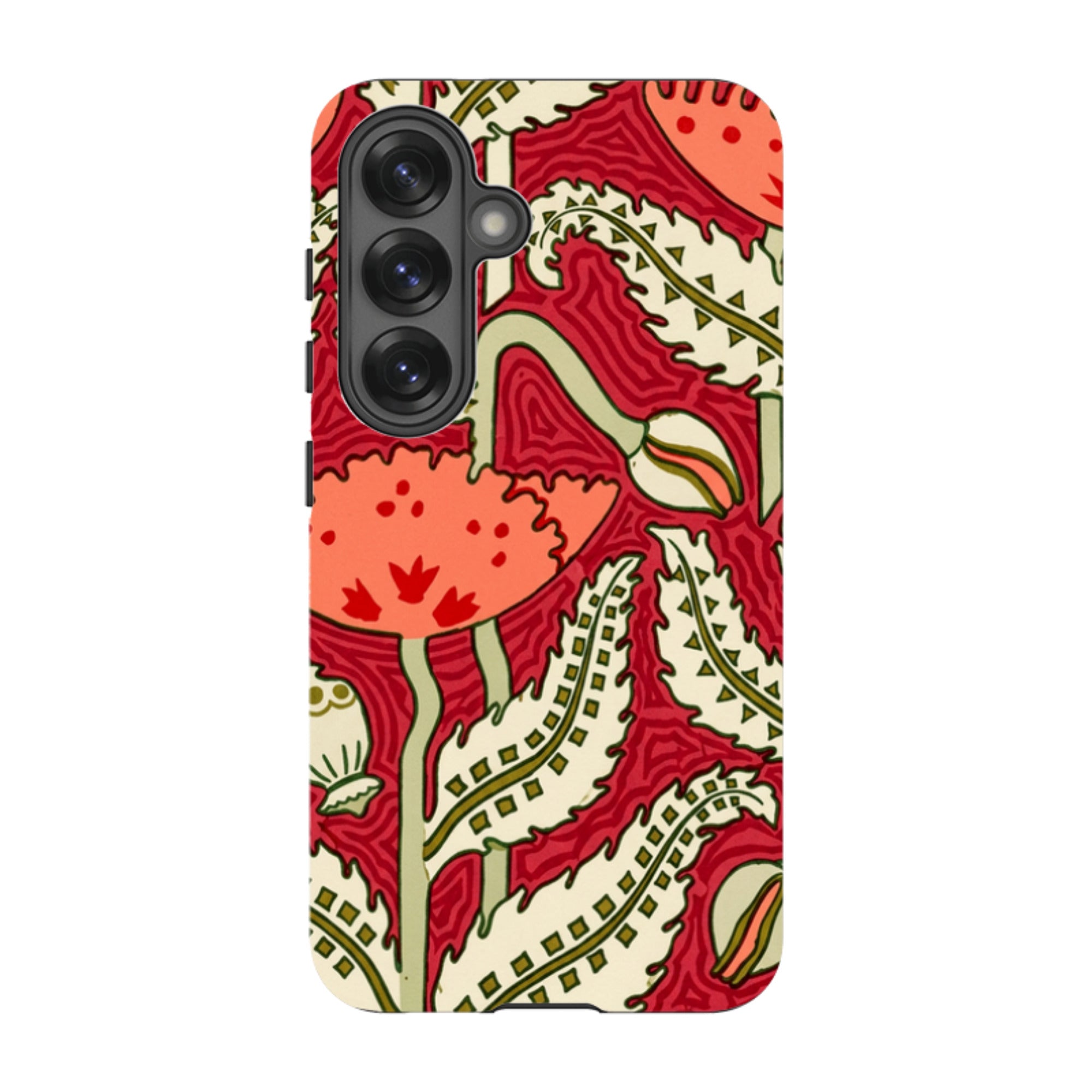 Samsung Tough Case - William Morris Red Floral