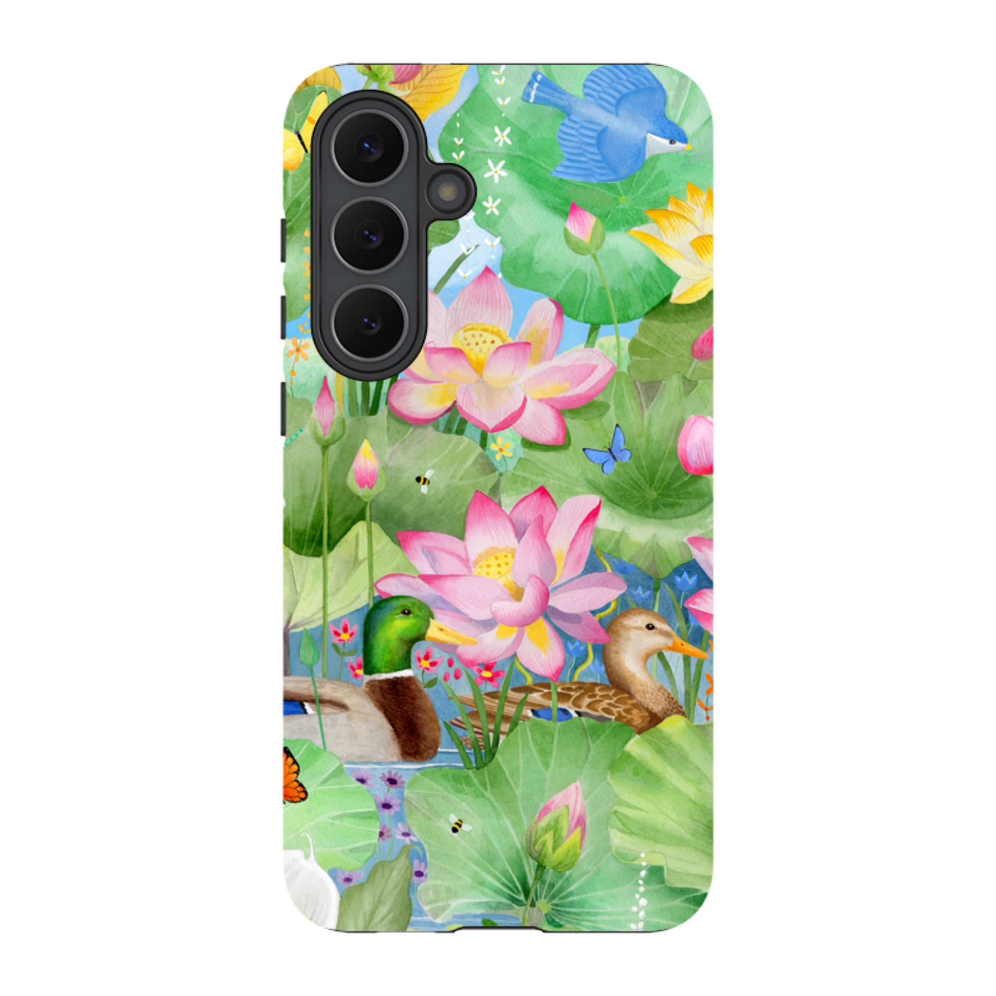 Samsung Tough Case - Waterlily Pond By Bex Parkin
