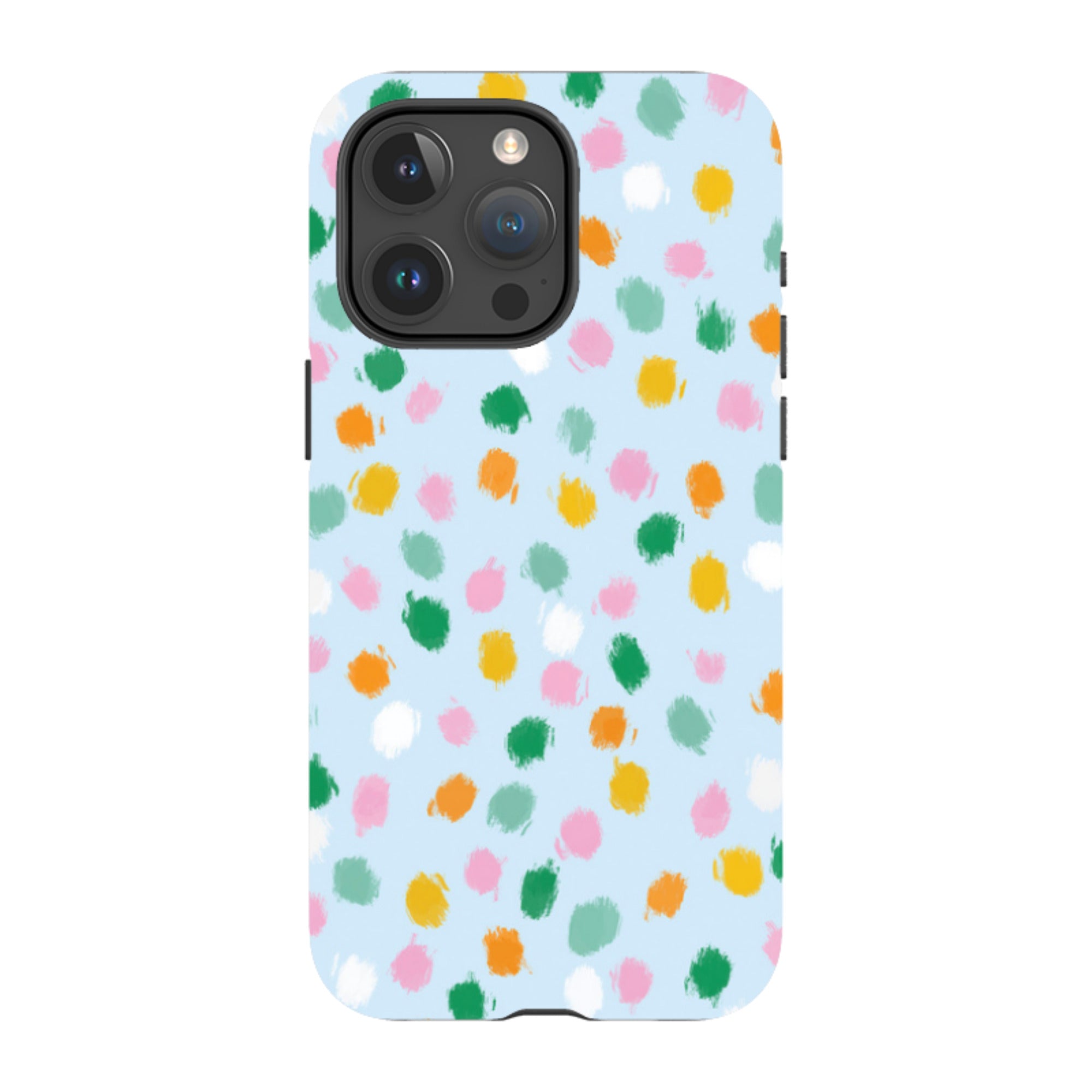 iPhone Tough Case - Spotty Co-Ordinate By Lee Foster Wilson